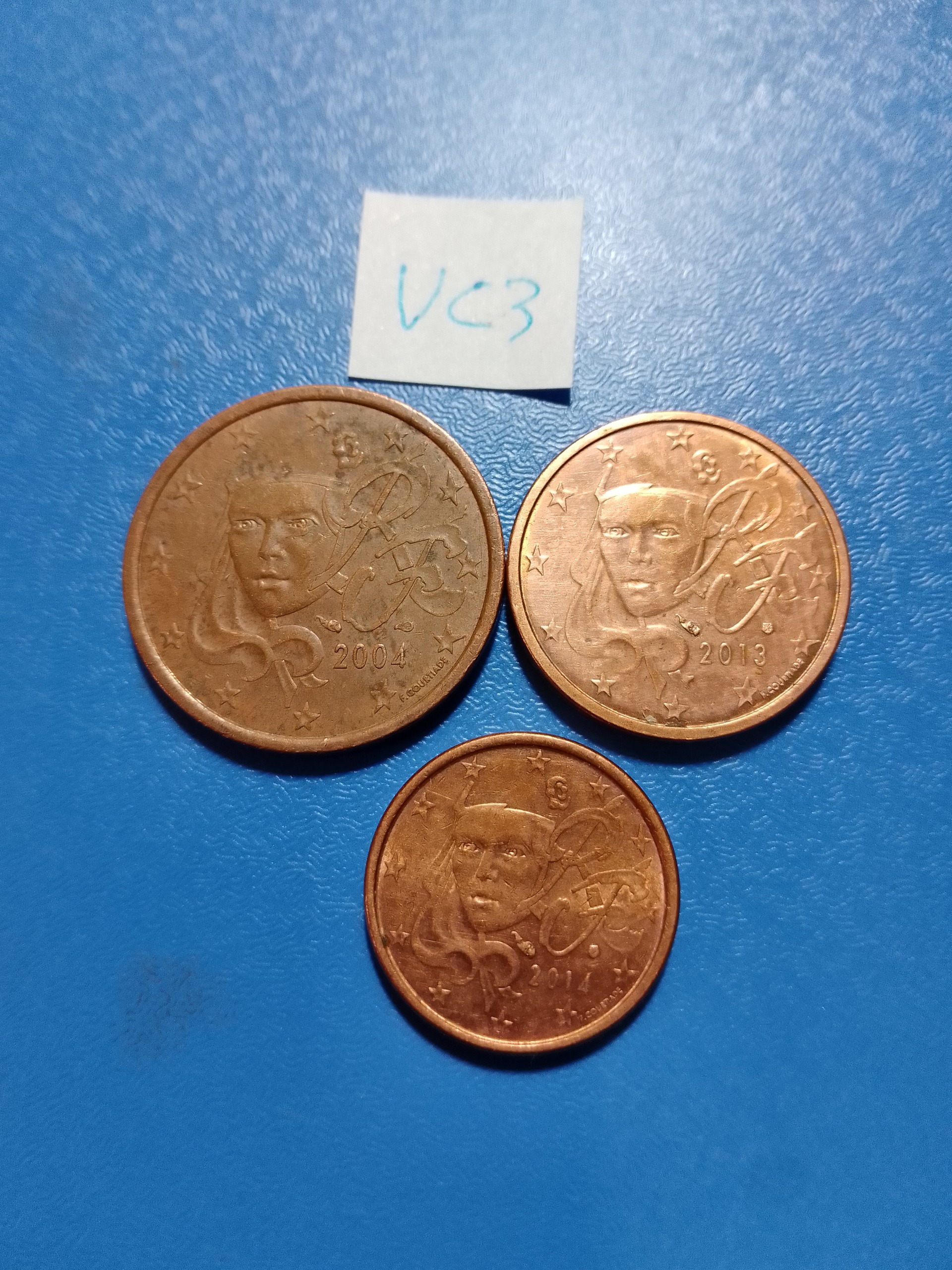 ست سکه های یورو فرانسه