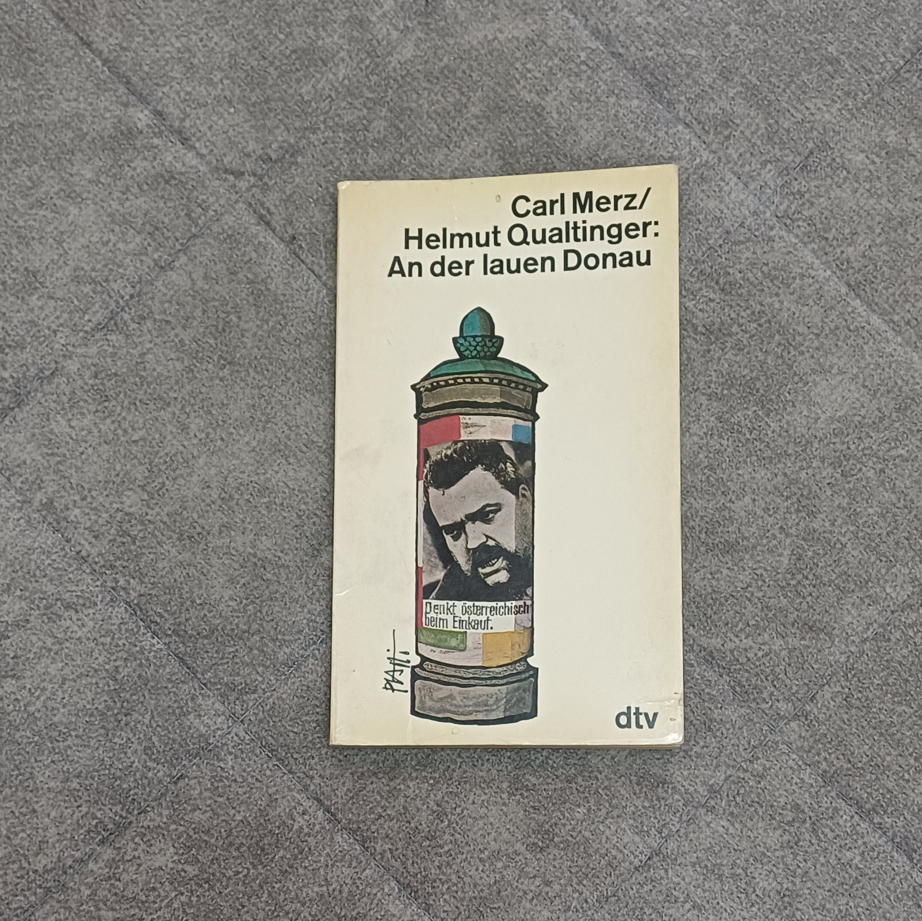 کتاب آلمانی Helmut Qualtinger An der lauen Donau