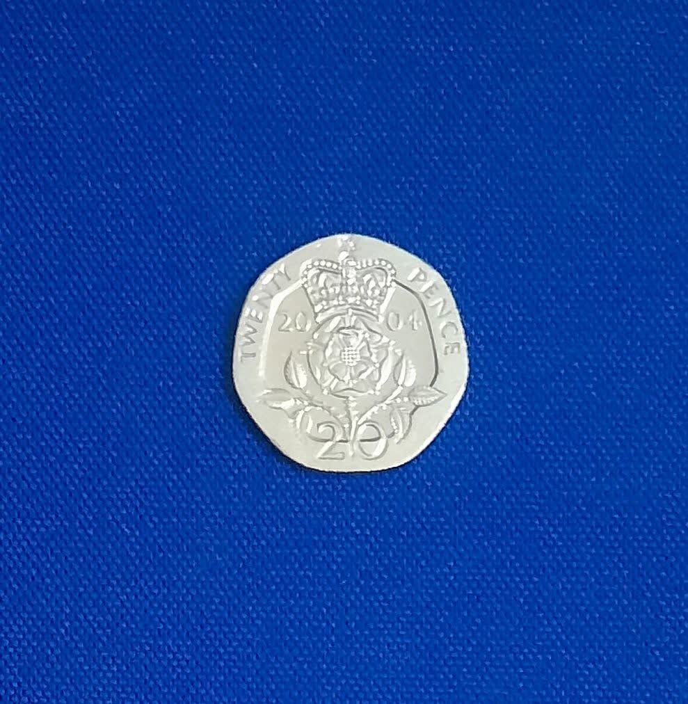 سکه خارجی 20 پنس بریتانیا