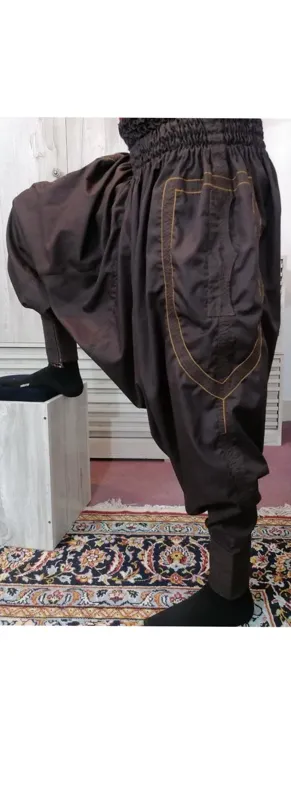 شلوار کردی مردانه زندان دوز