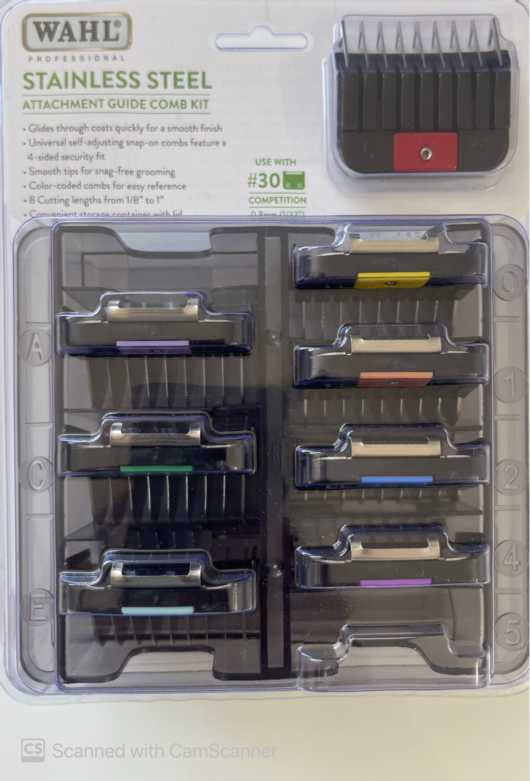 ست شانه راهنما ماشین اصلاح برند وال