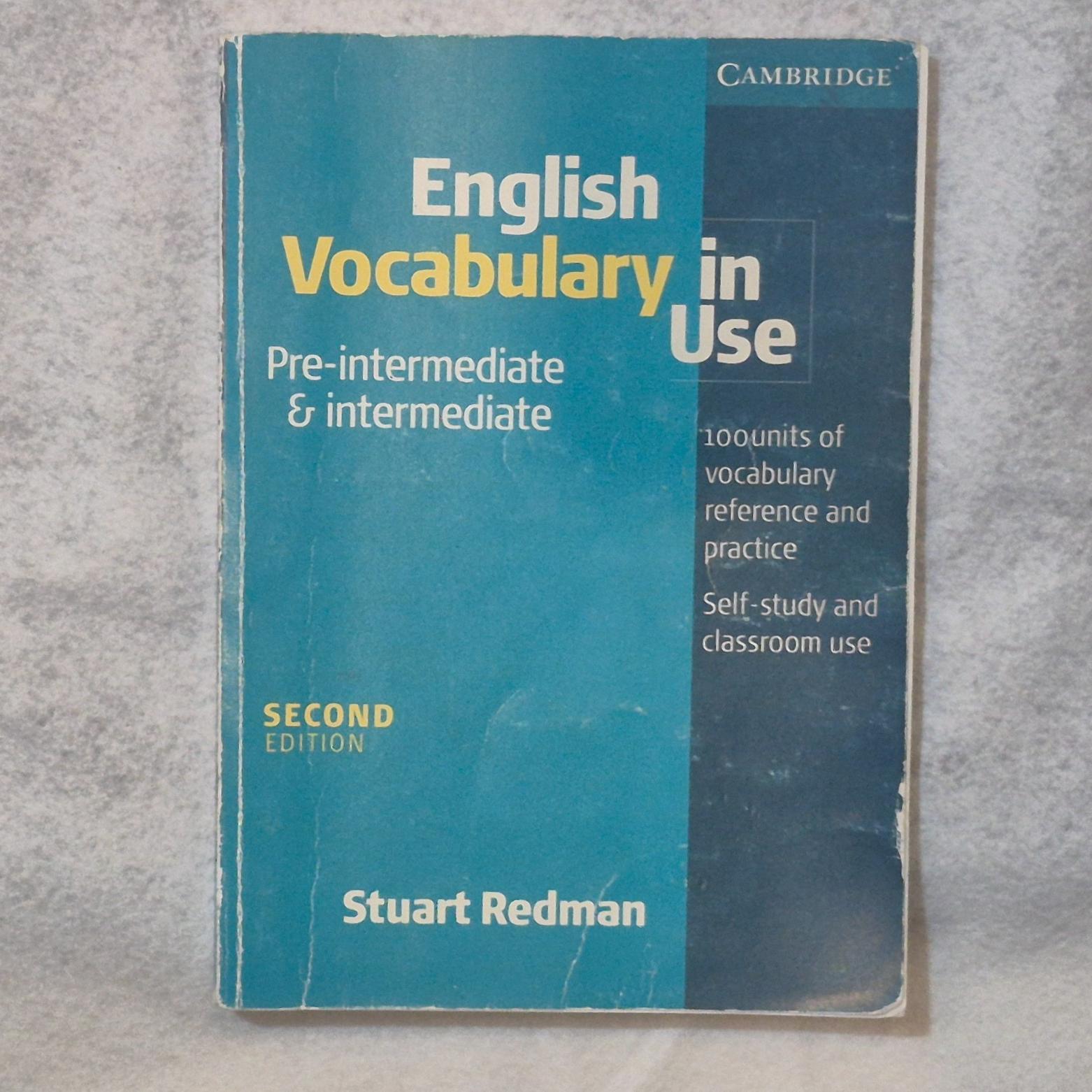 English vocabulary in use