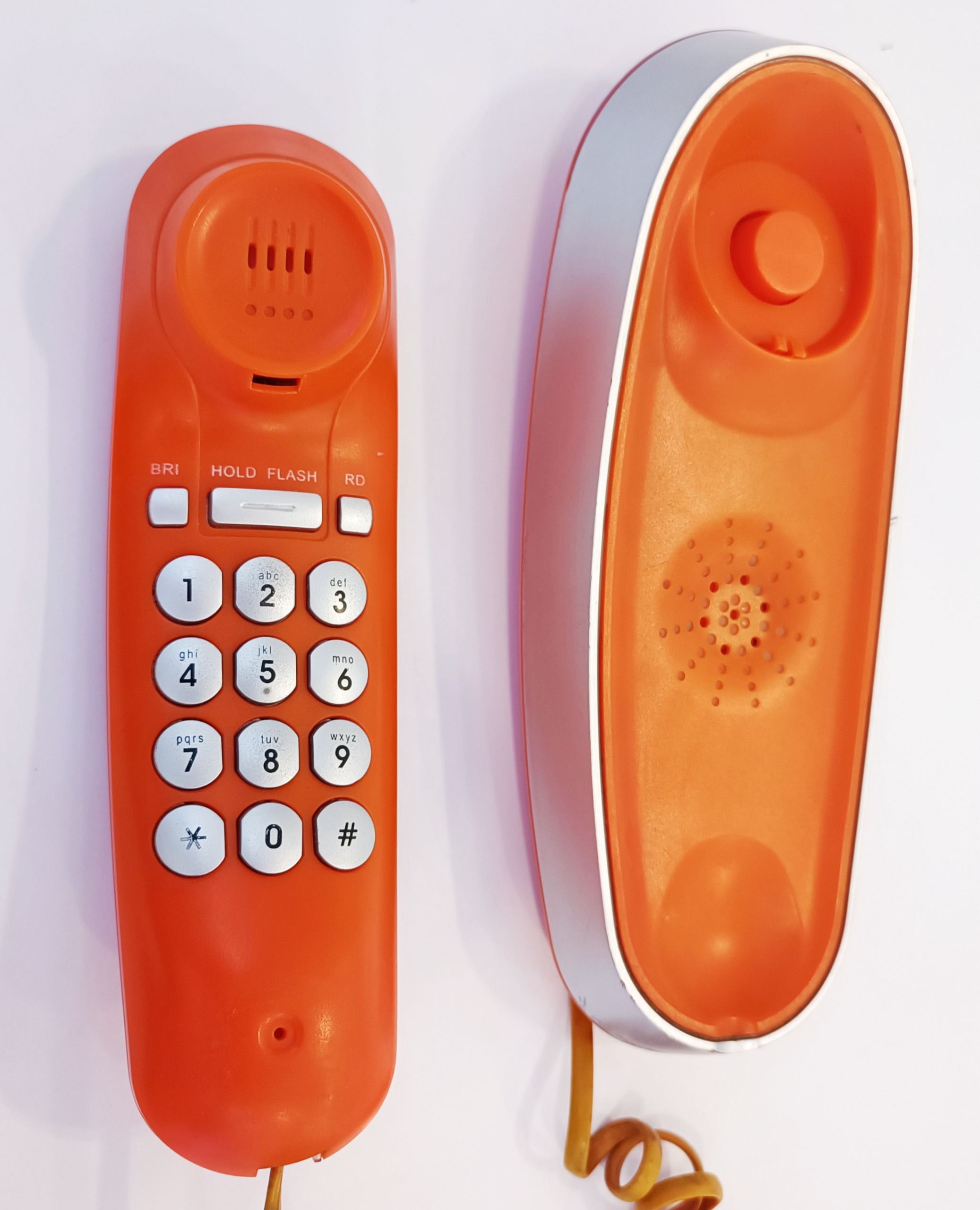 تلفن رومیزی تکنوتل کلکسیونی رنگ خاص نارنجی