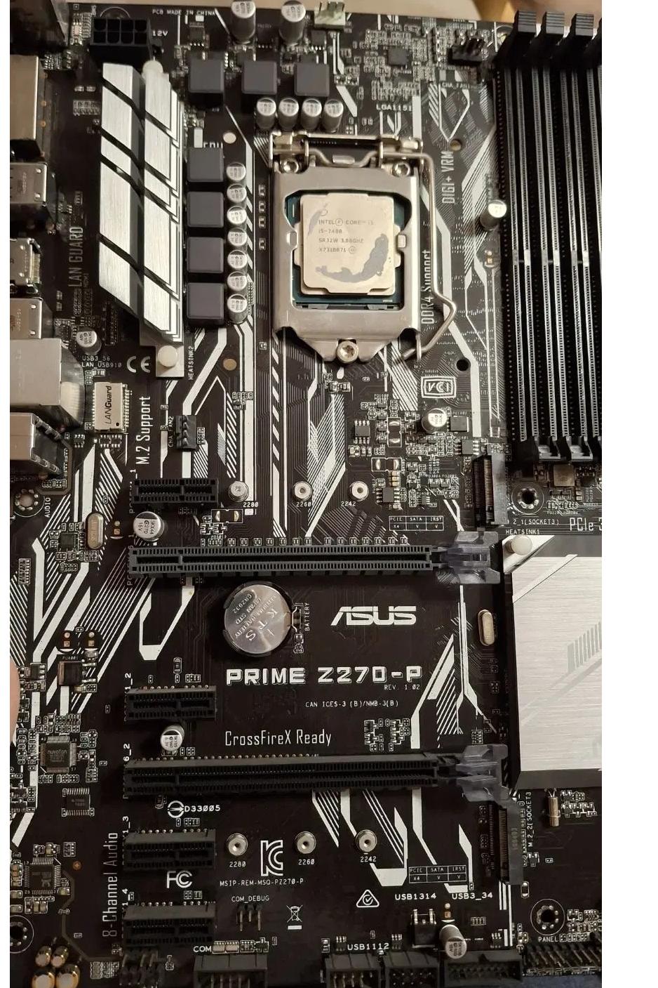 مادربرد ایسوس Z270-p