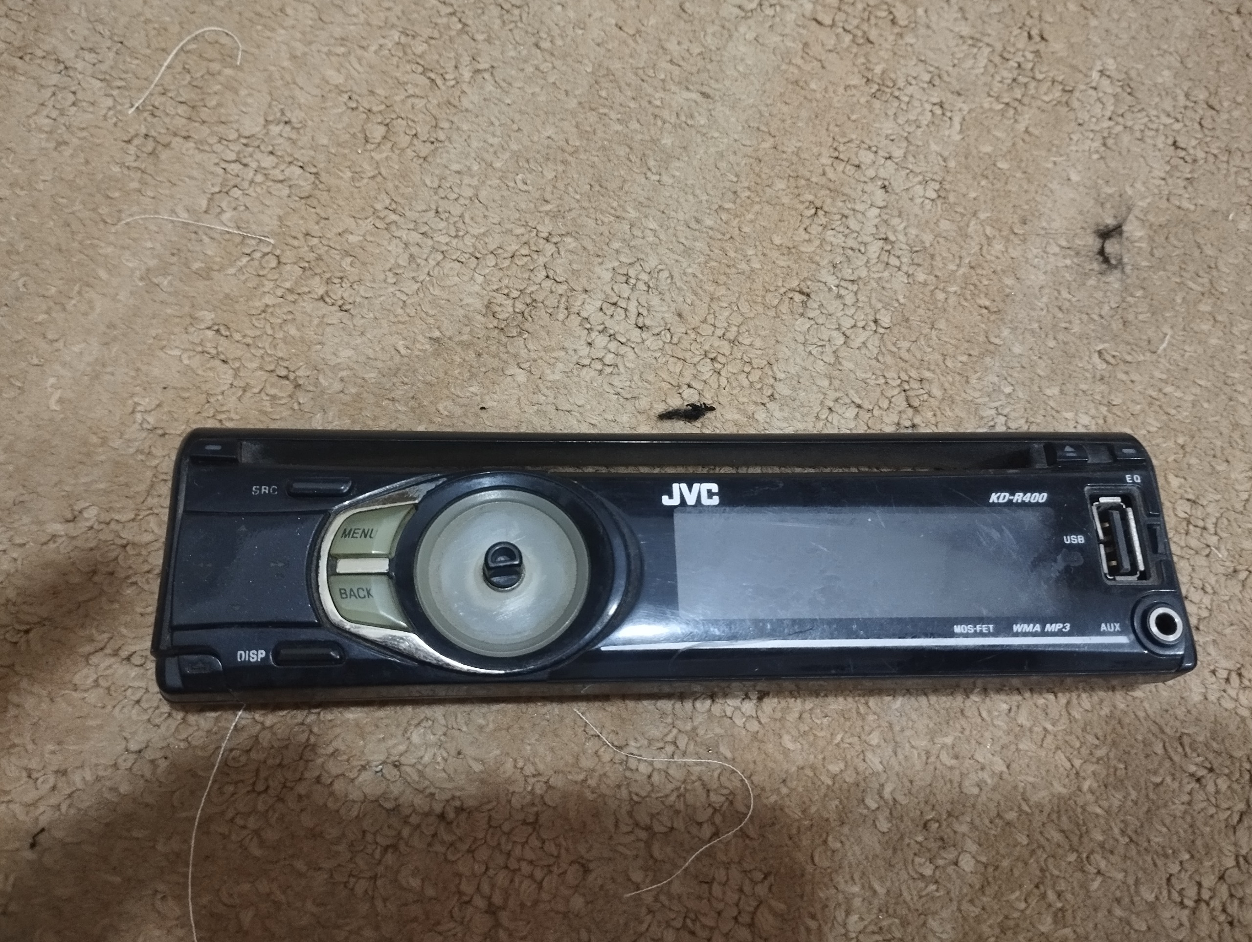 پنل ضبط jvc r400