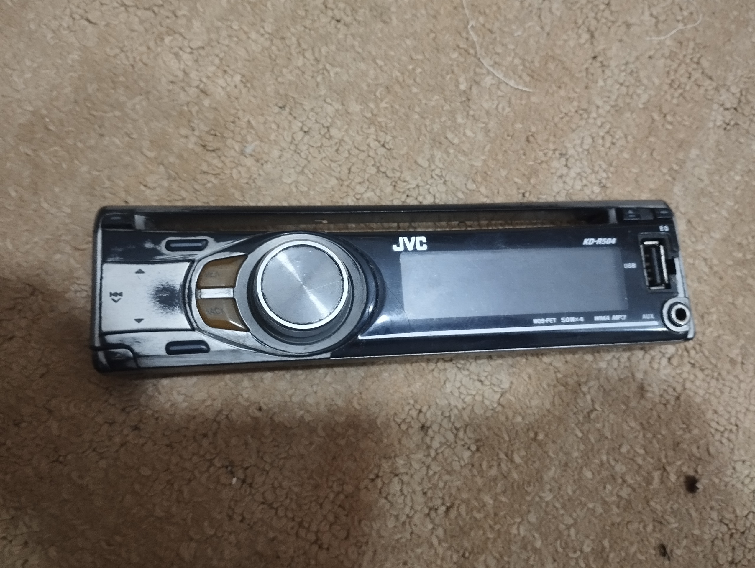 پنل ضبطjvc r504