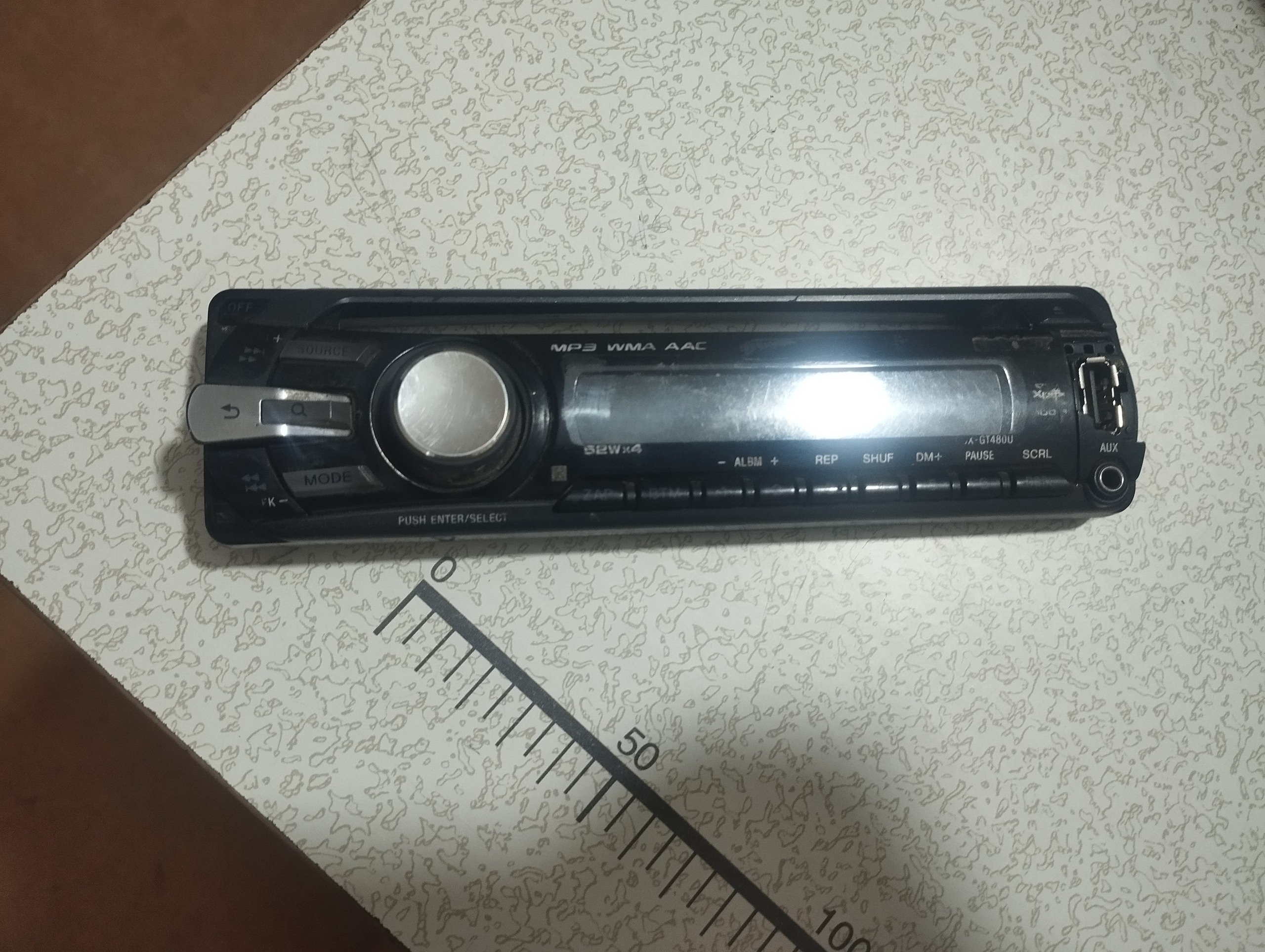 پنل ضبط  سونی gt 480u