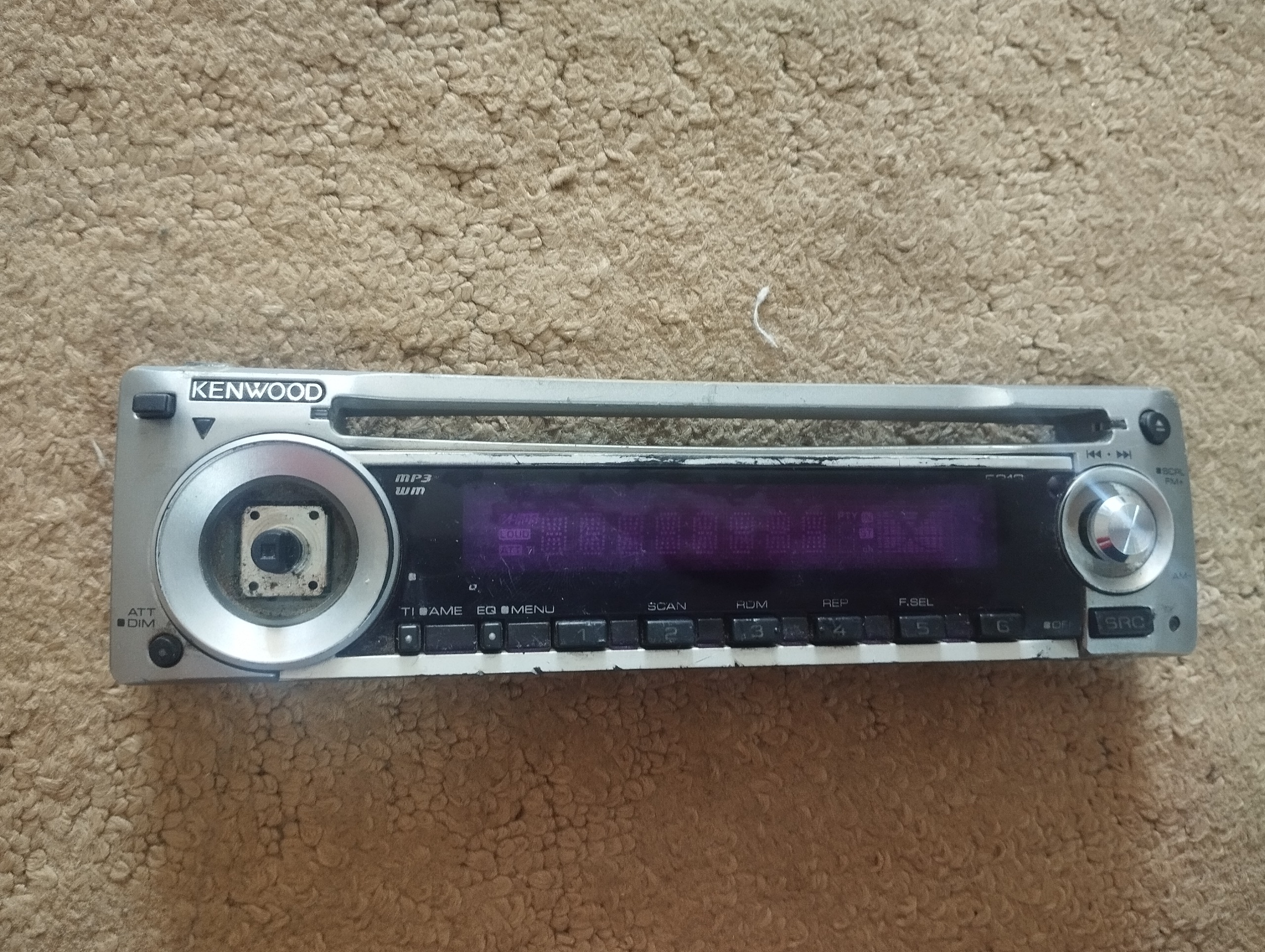 پنل ضبط پخش کنوود