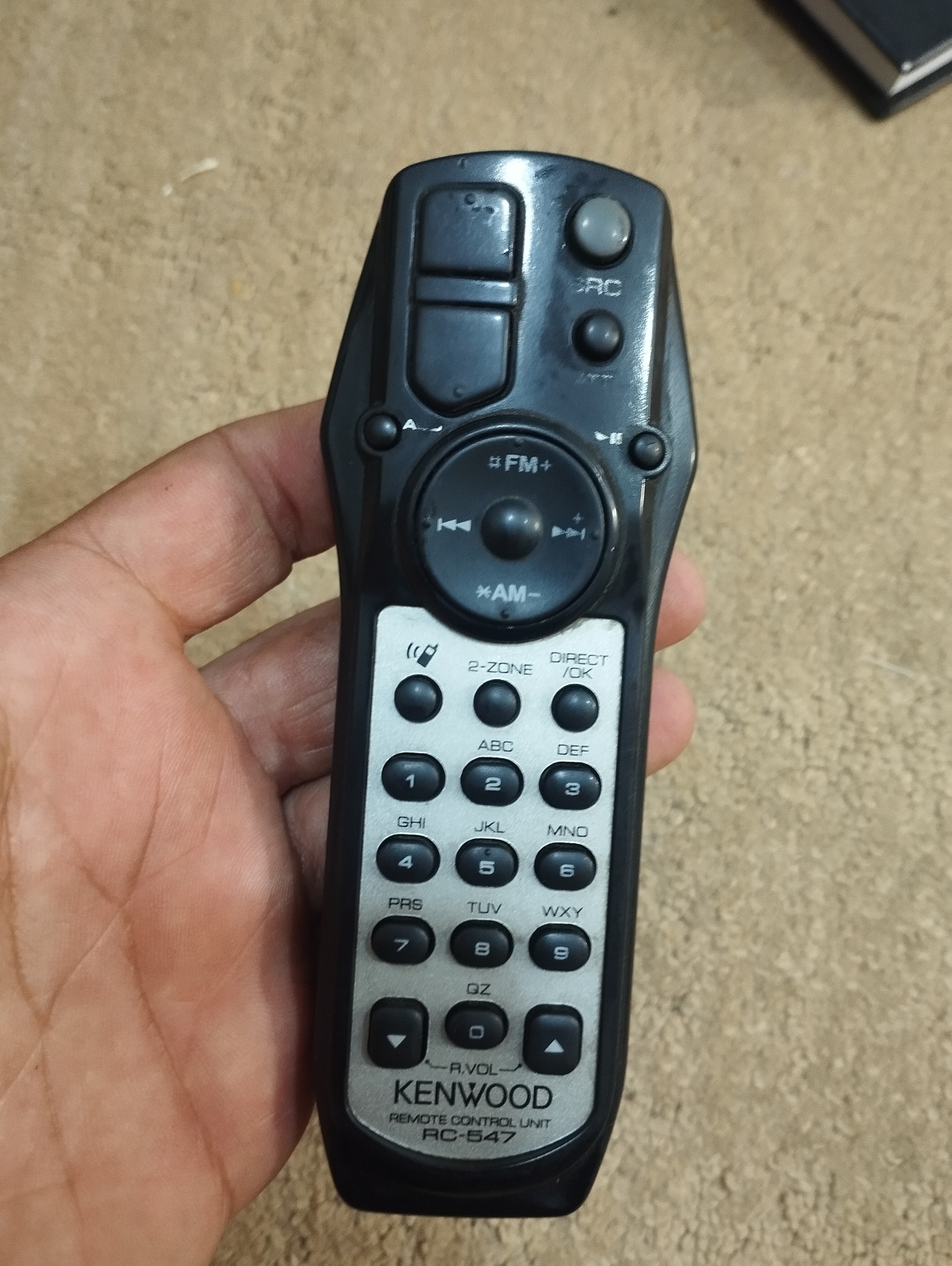 کنترل ضبط jvc