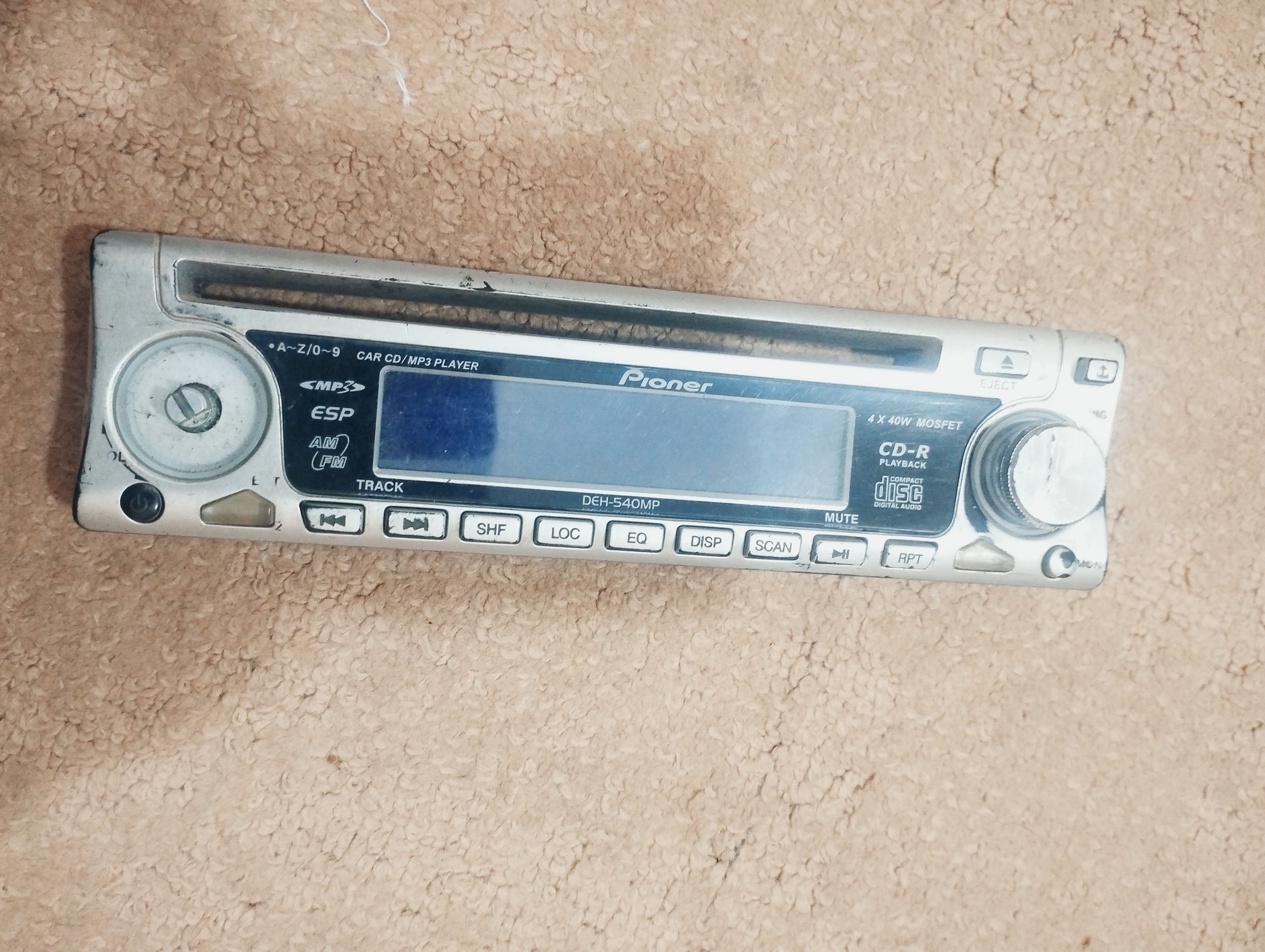 پنل ضبط پایونیرdeh 540mp