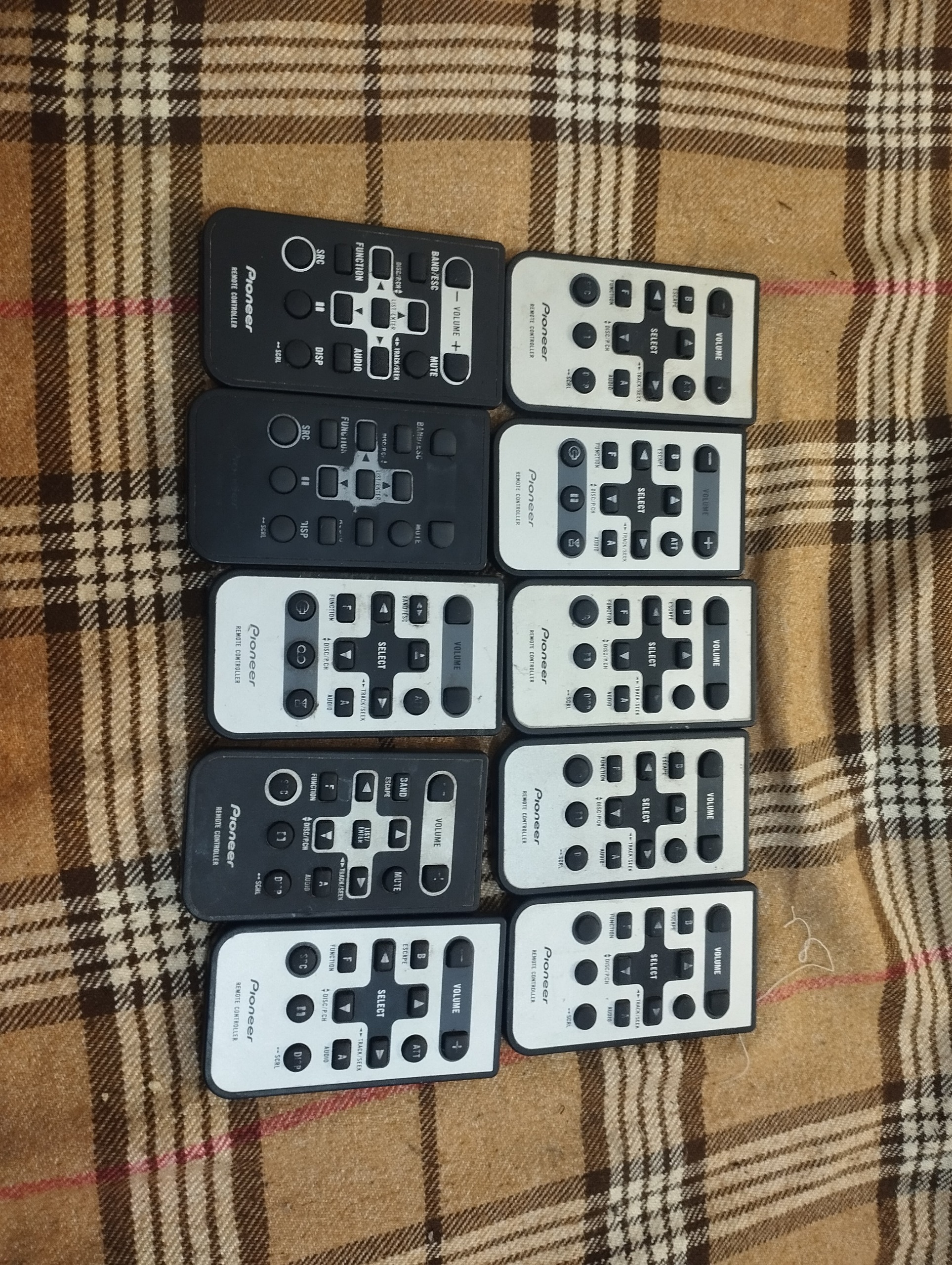 10عدد کنترل ضبط پایونیر اصلی mitsumi