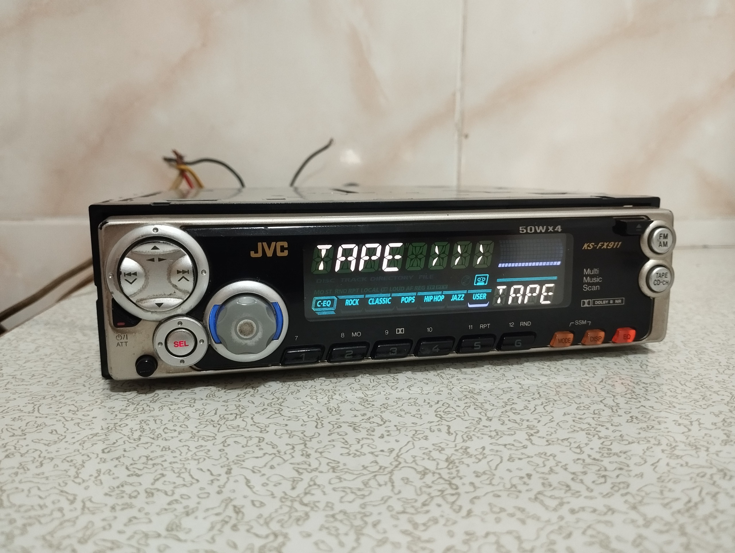 ضبط پخش jvc