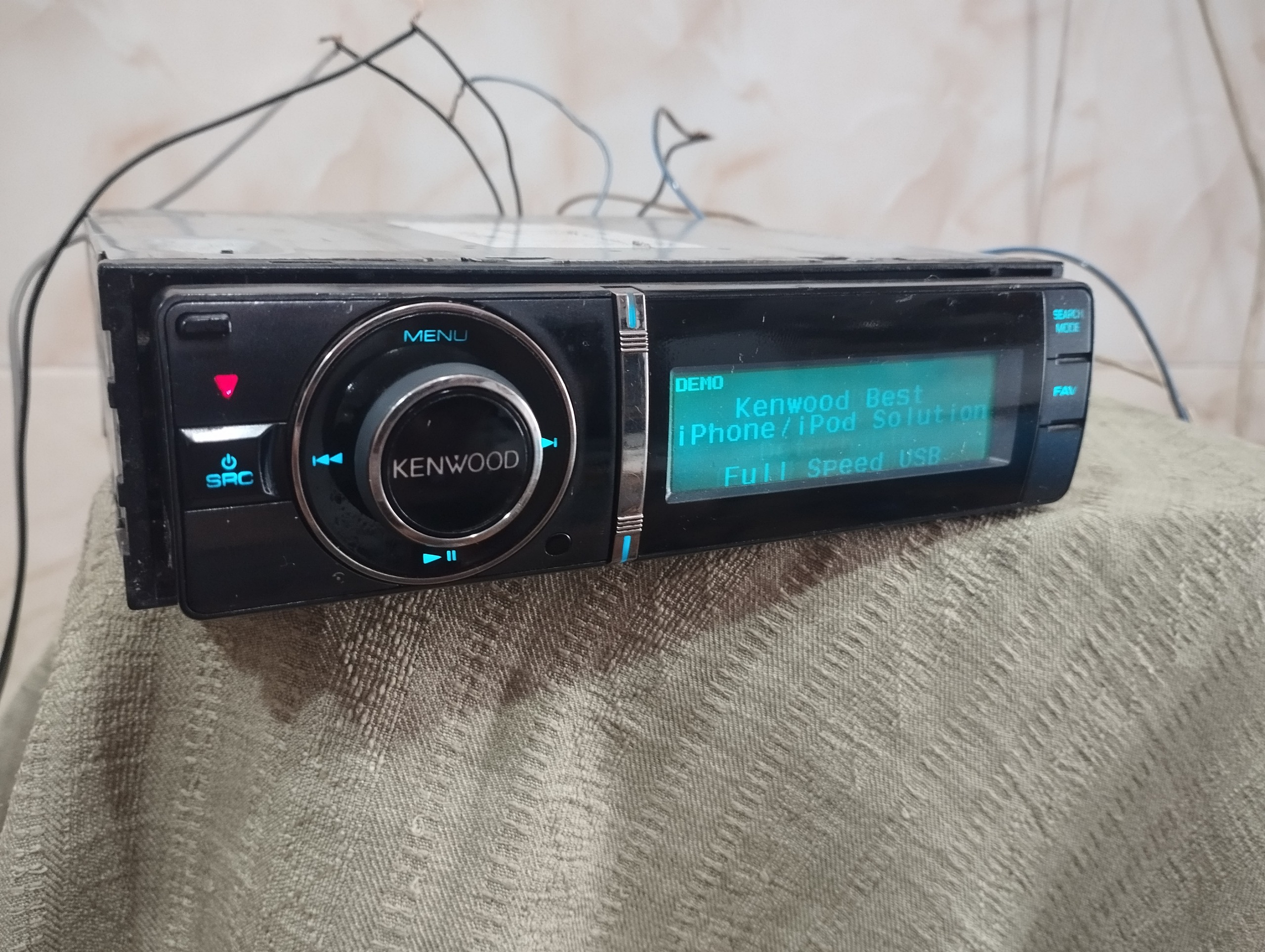 ضبط پخش کنوود7016خدای تنظیمات