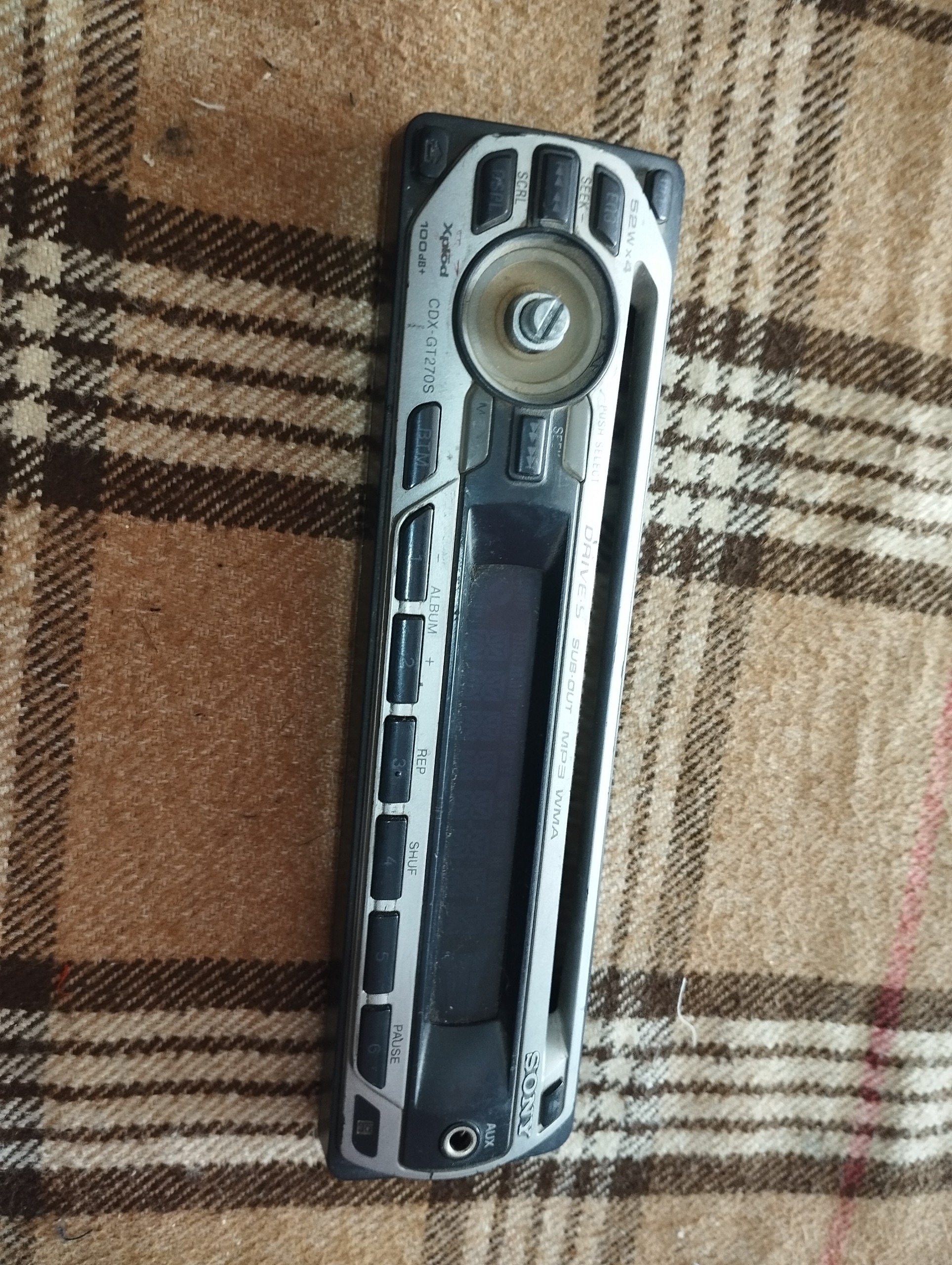 پنل ضبط سونی مدل g270