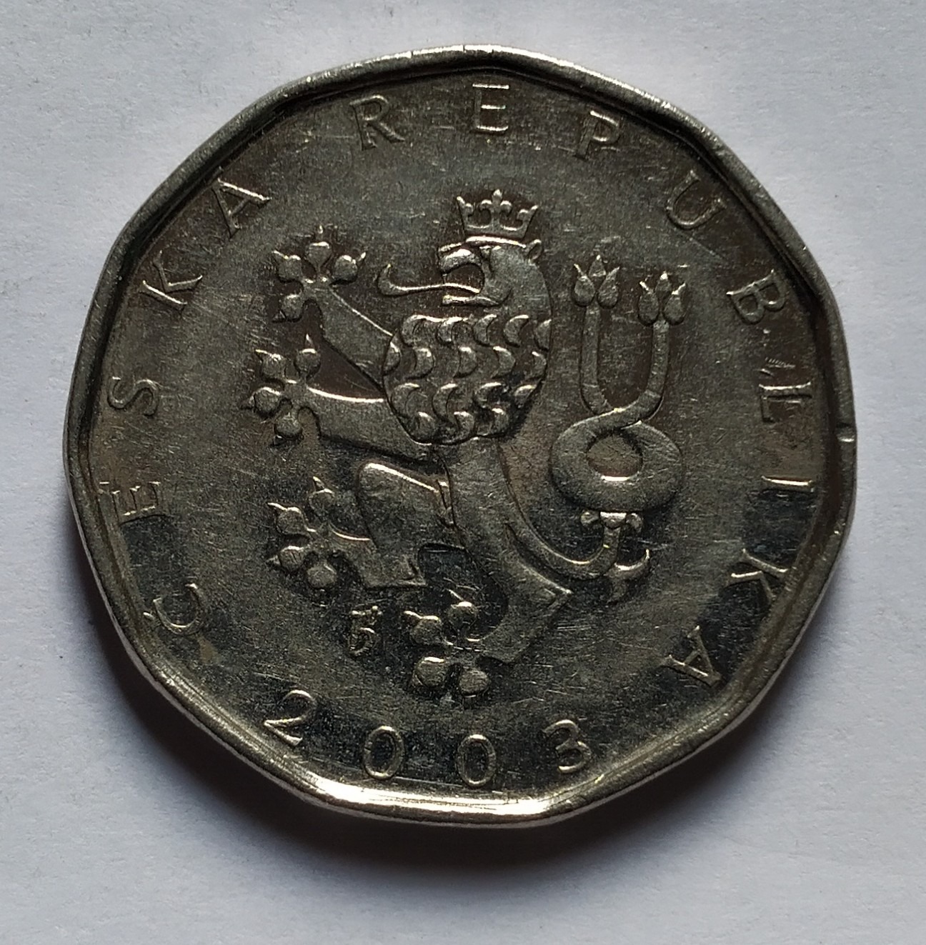 سکه 2 کرون جمهوری چک