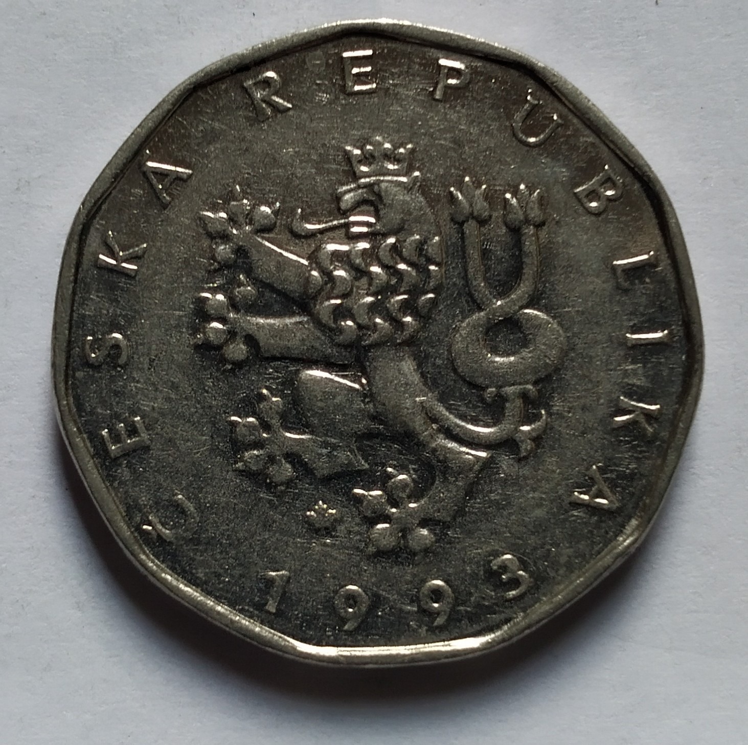 سکه 2 کرون جمهوری چک