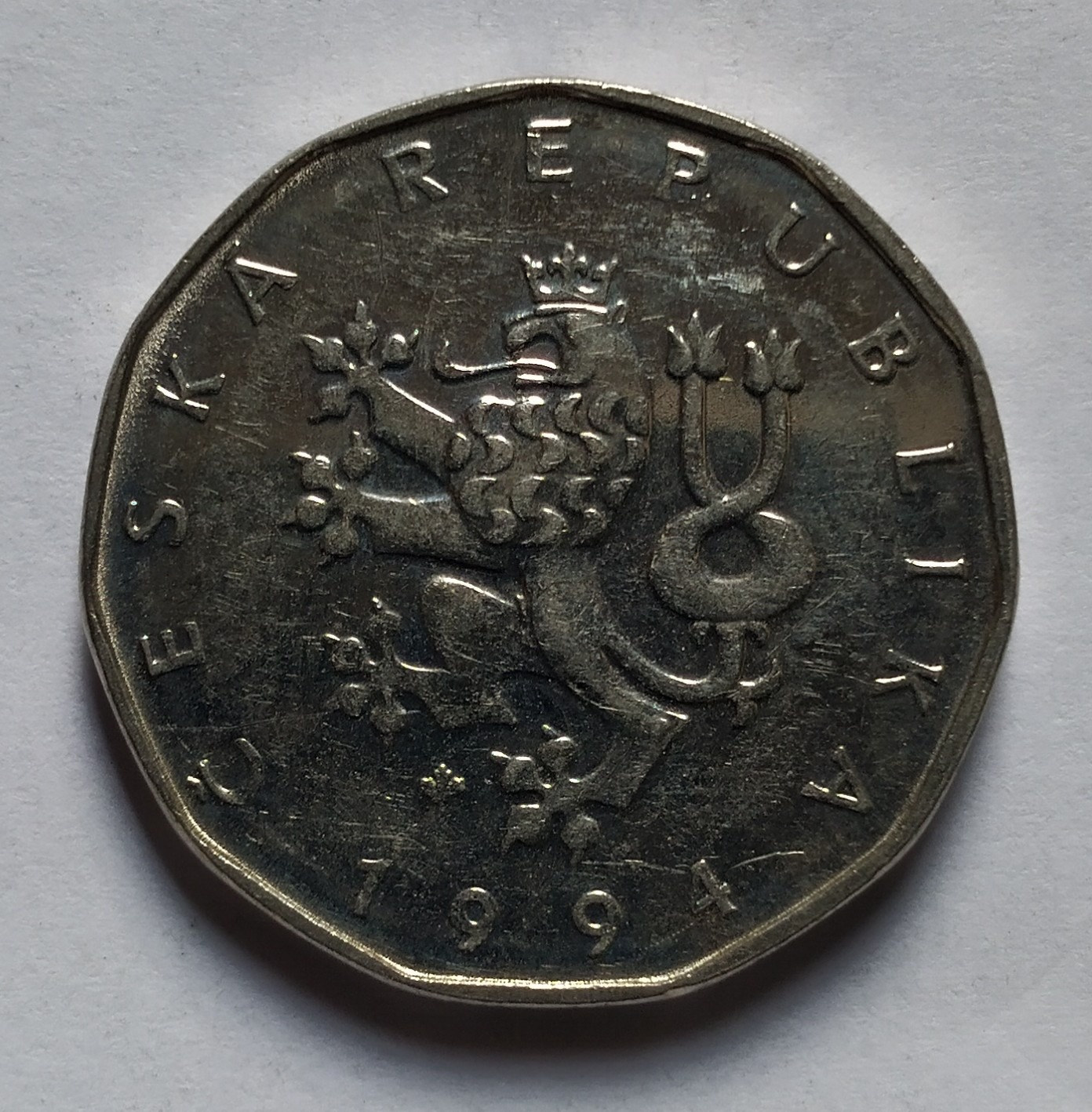 سکه 2 کرون جمهوری چک