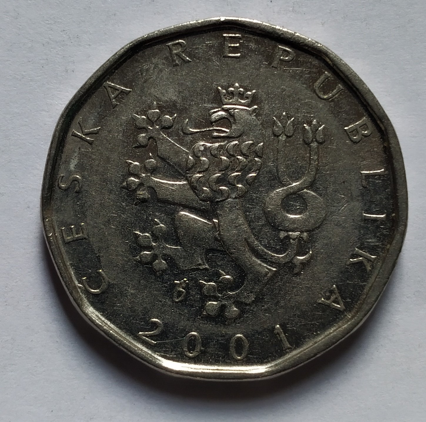 سکه 2 کرون جمهوری چک