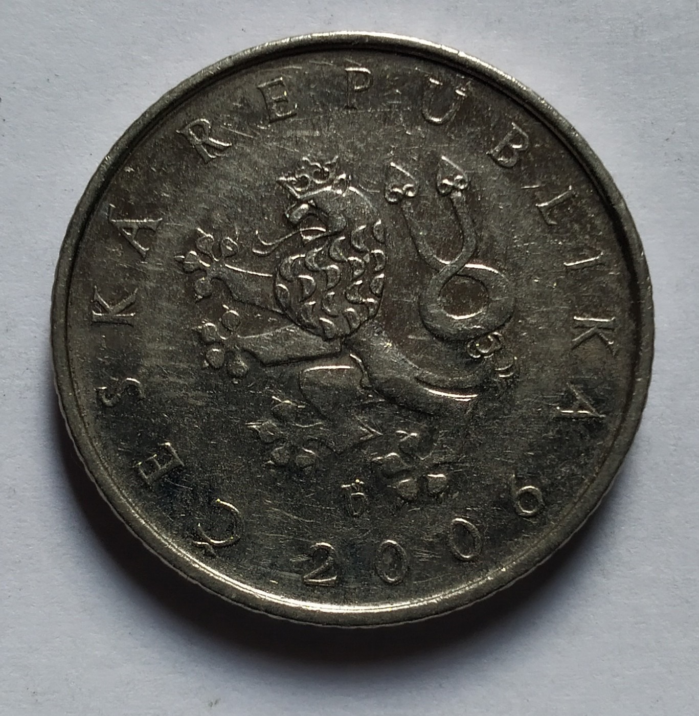 سکه 1 کرون جمهوری چک