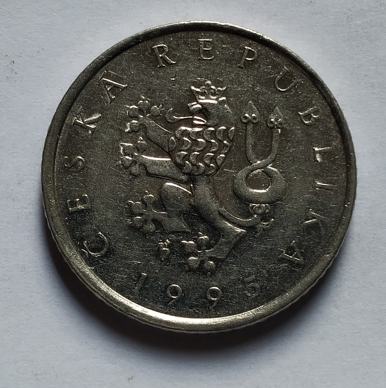 سکه 1 کرون جمهوری چک