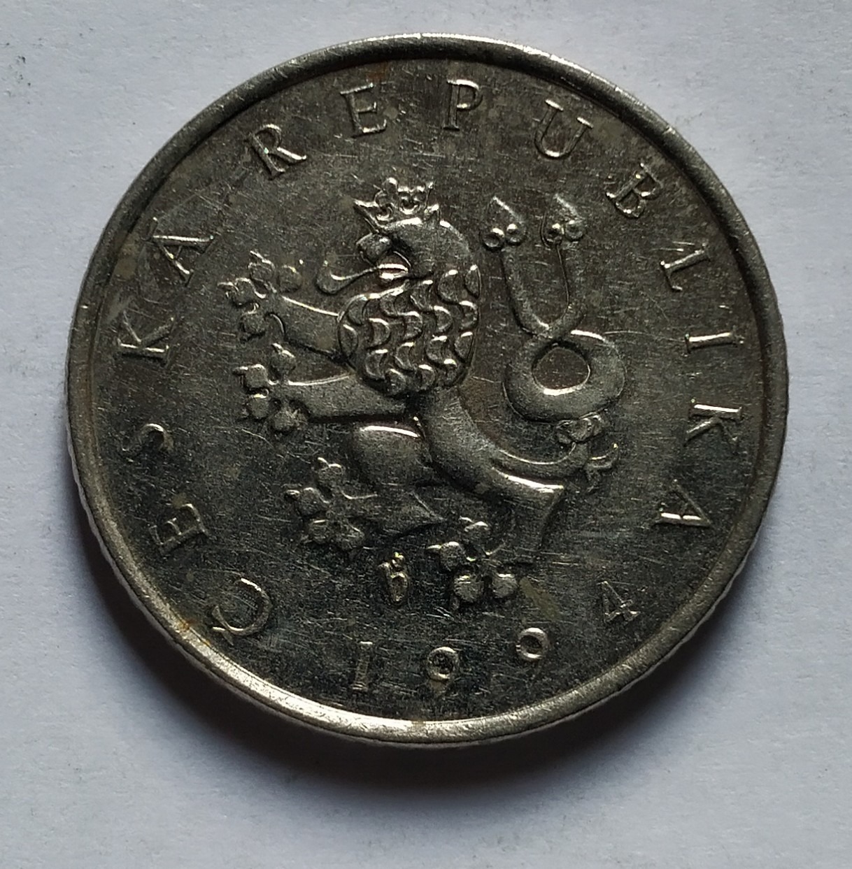 سکه 1 کرون جمهوری چک