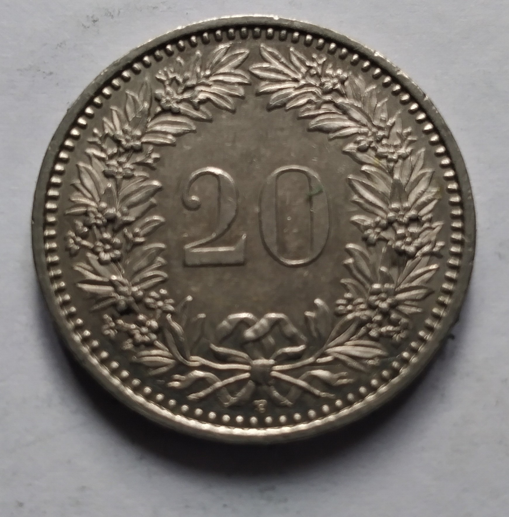 سکه 20 سوییس