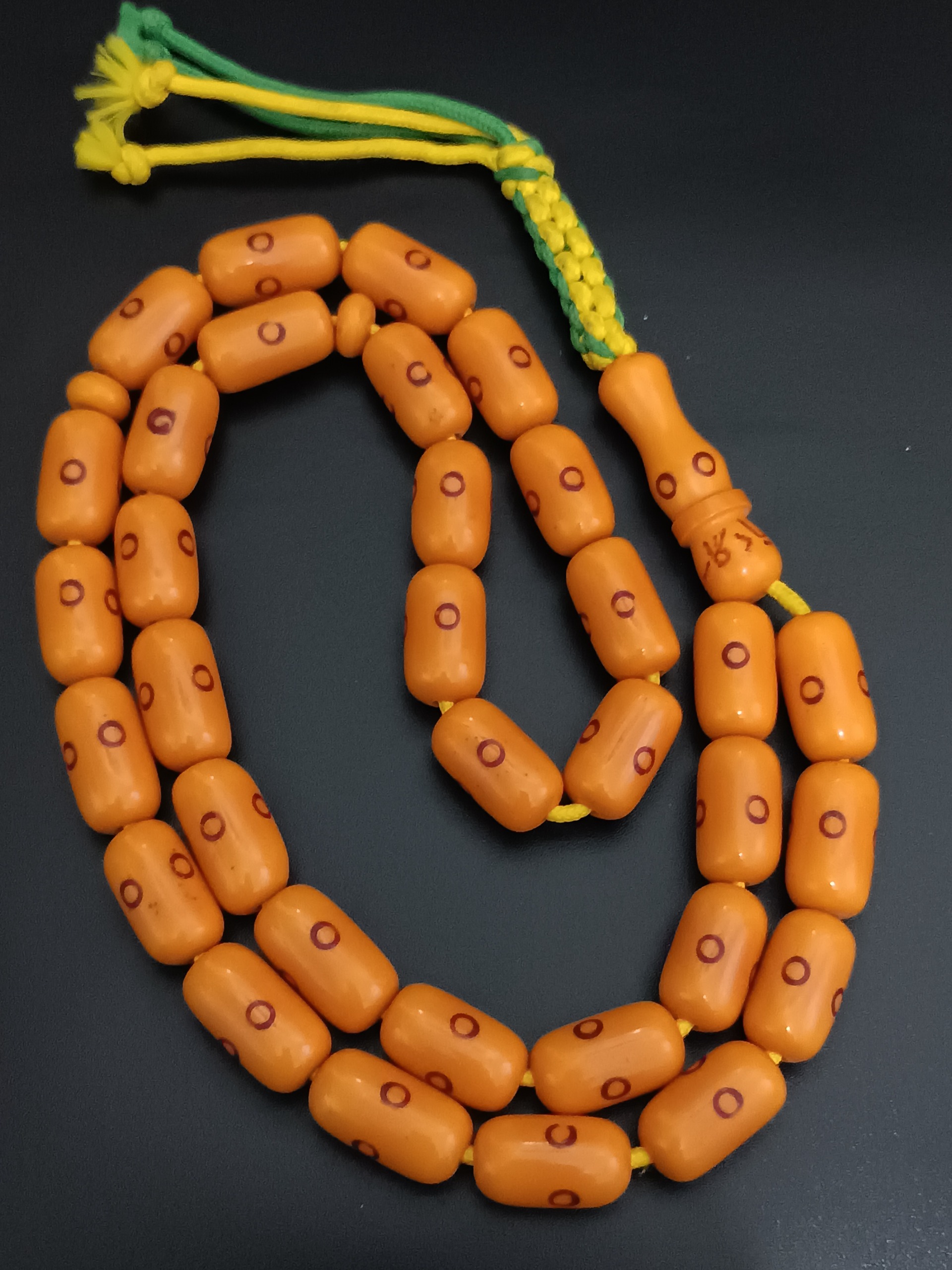 تسبیح سندلوس تراش کپسولی یادگار مشهد