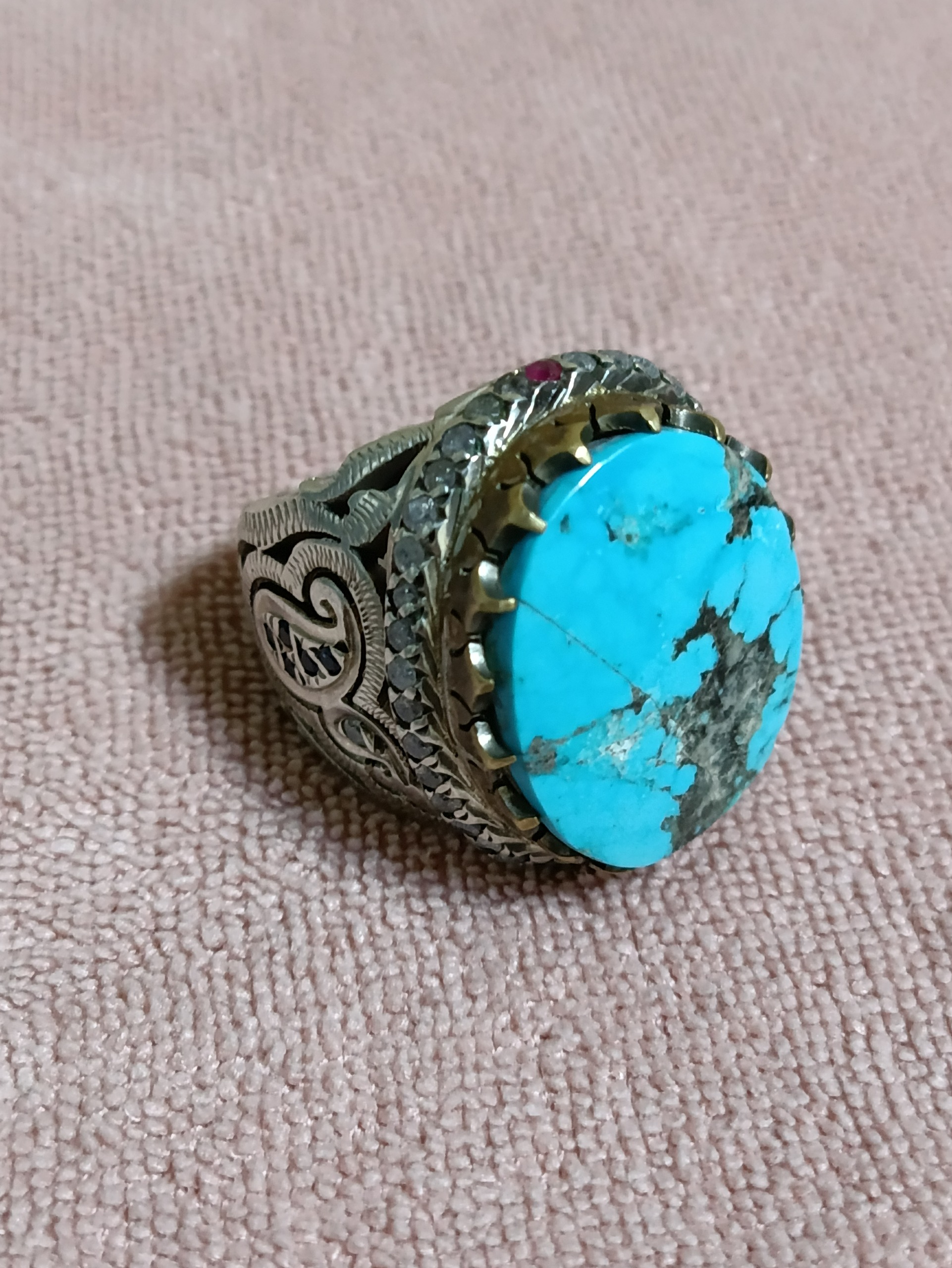 انگشتر فیروزه نیشابوری