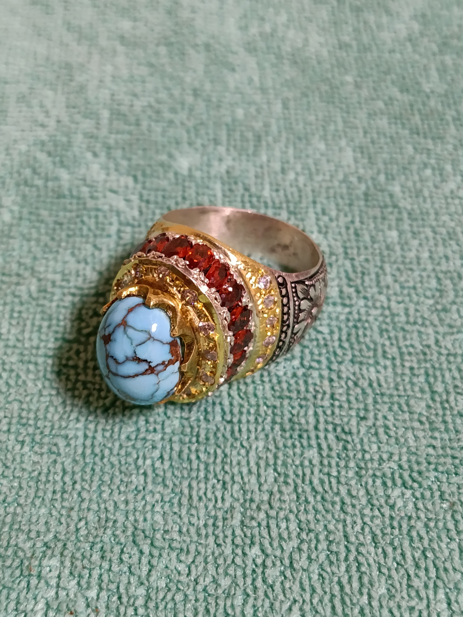 انگشتر سلطنتی فیروزه نیشابور