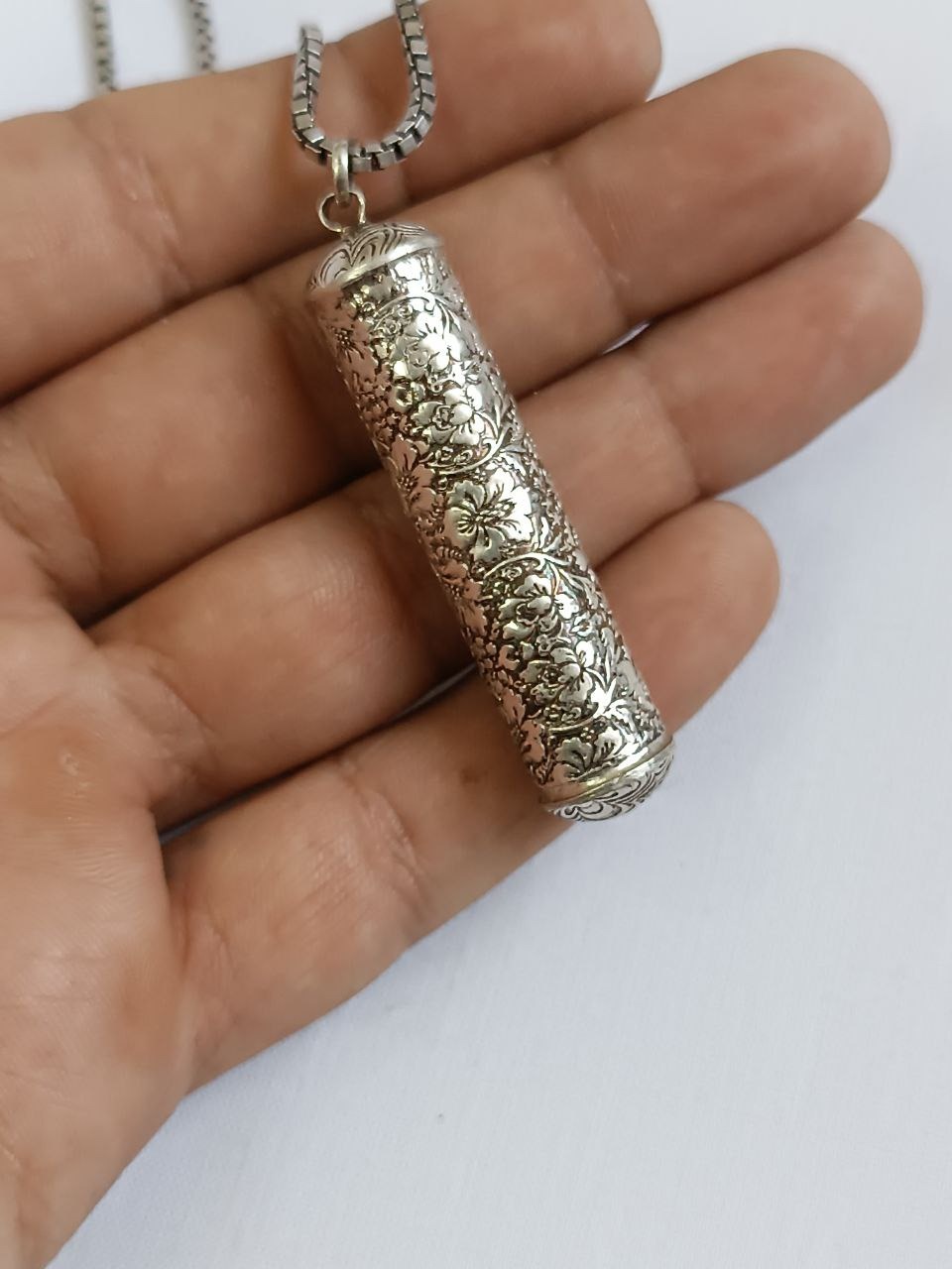 جا دعایی استوانه نقره