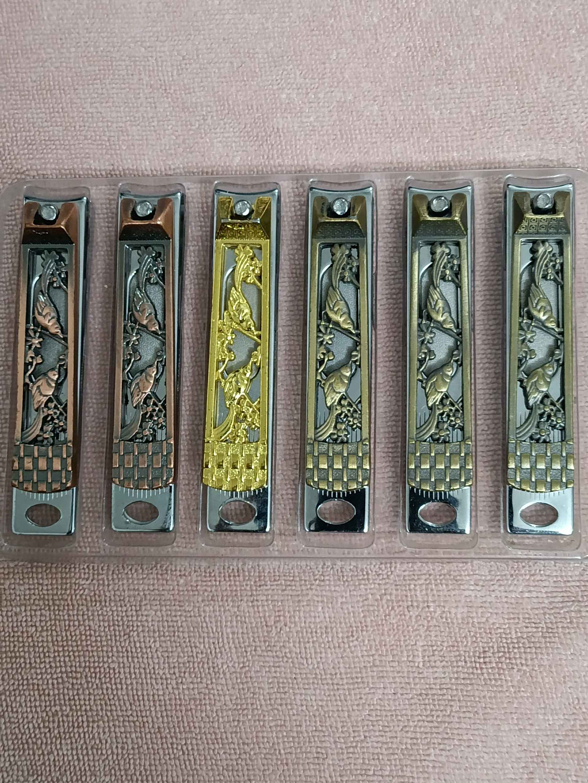 6 عدد ناخن گیر قدیمی درجه یک