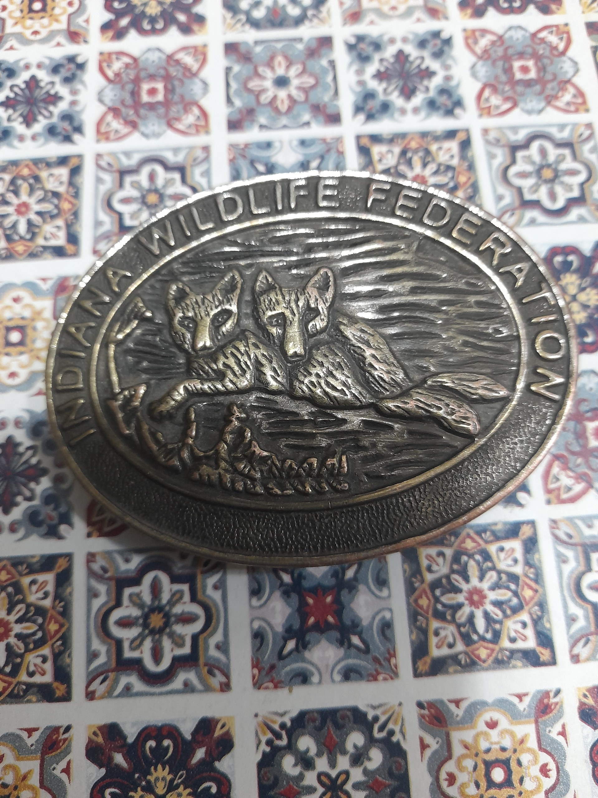 سگک کمربند حیات وحش ایندیانا