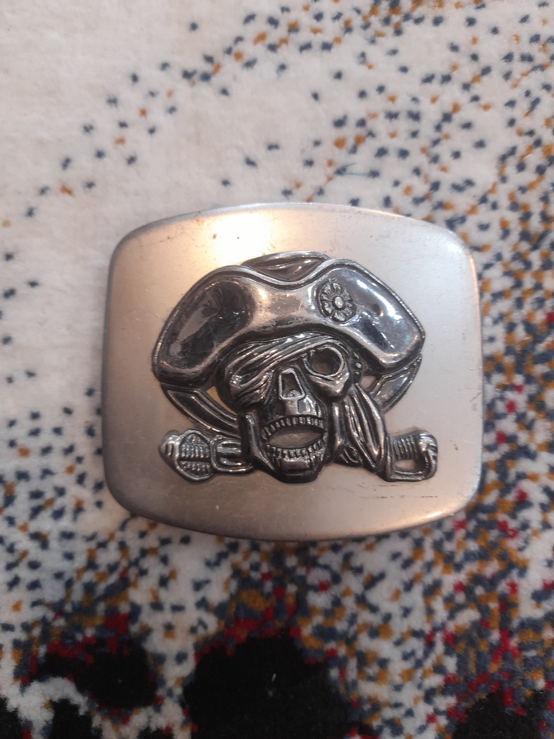 سگک کمربند اسکلت دزدان دریایی