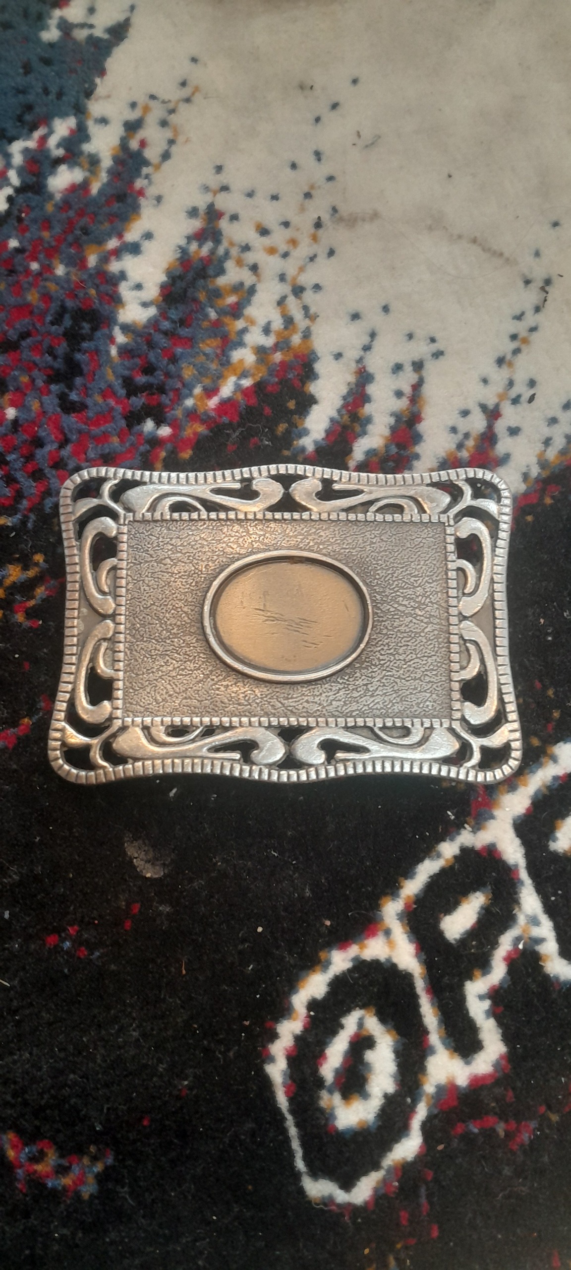 سگک کمربند مستطیل ساده