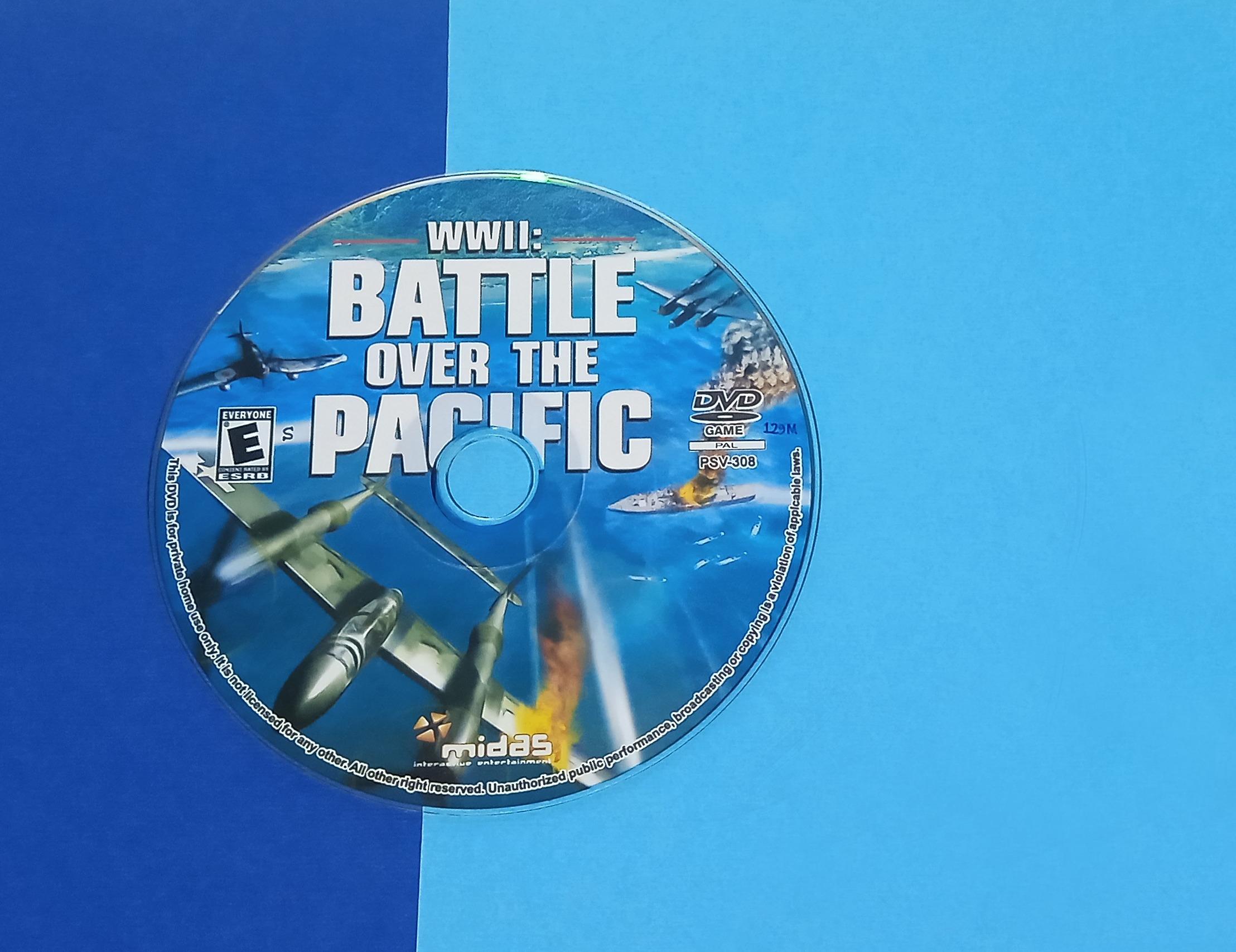 بازی PS2 Battle Over The Pacific پلی استیشن2 مالزی