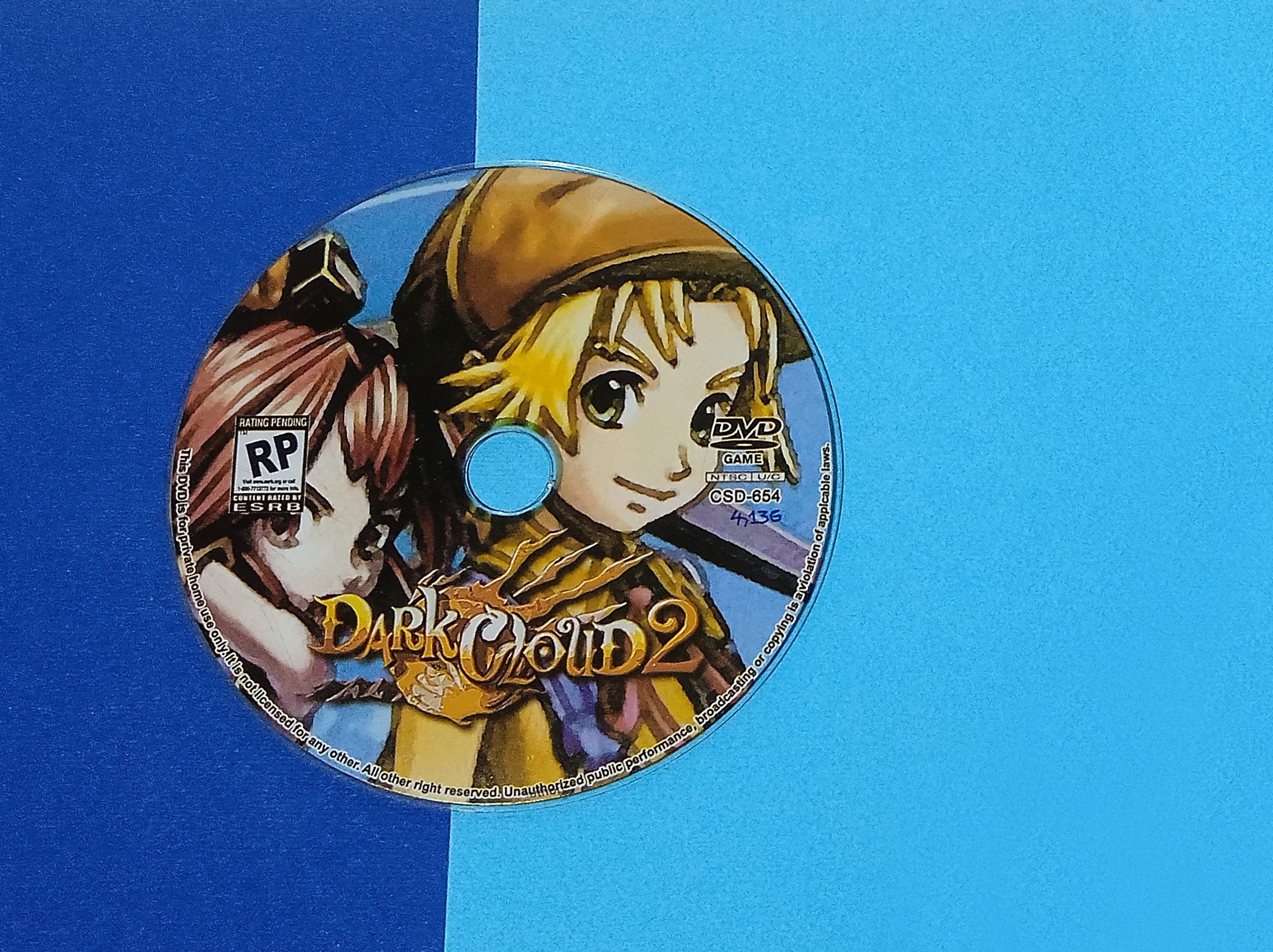 بازی PS2 Dark Cloud 2 پلی استیشن 2 مالزی