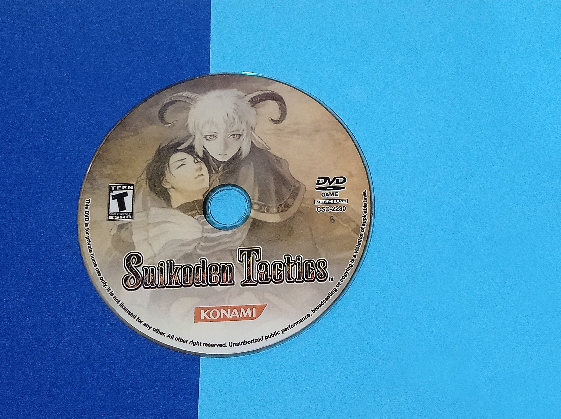 بازی PS2 Suikoden Tactics پلی استیشن 2 مالزی