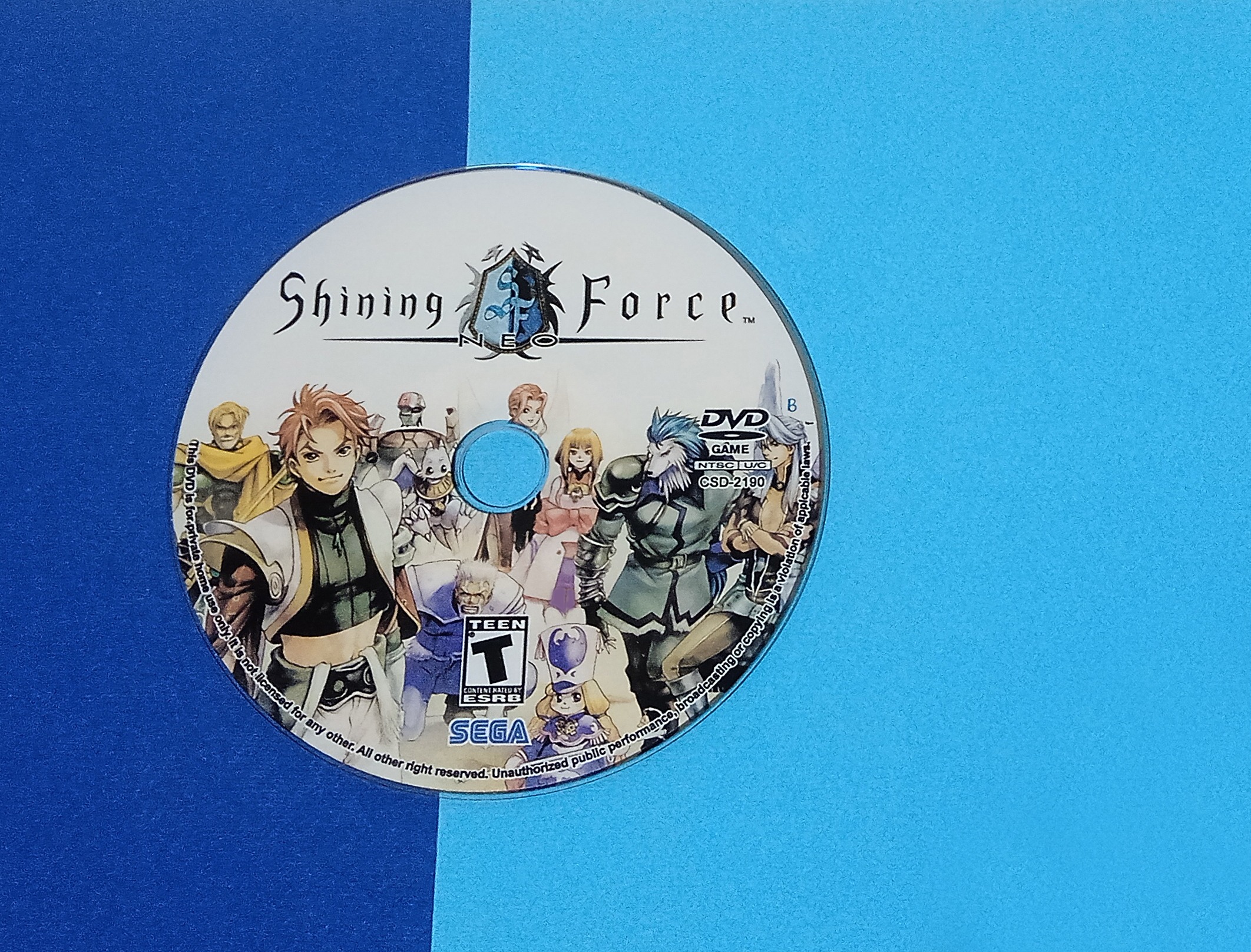 بازی PS2 Shining Force Neo پلی استیشن 2 مالزی