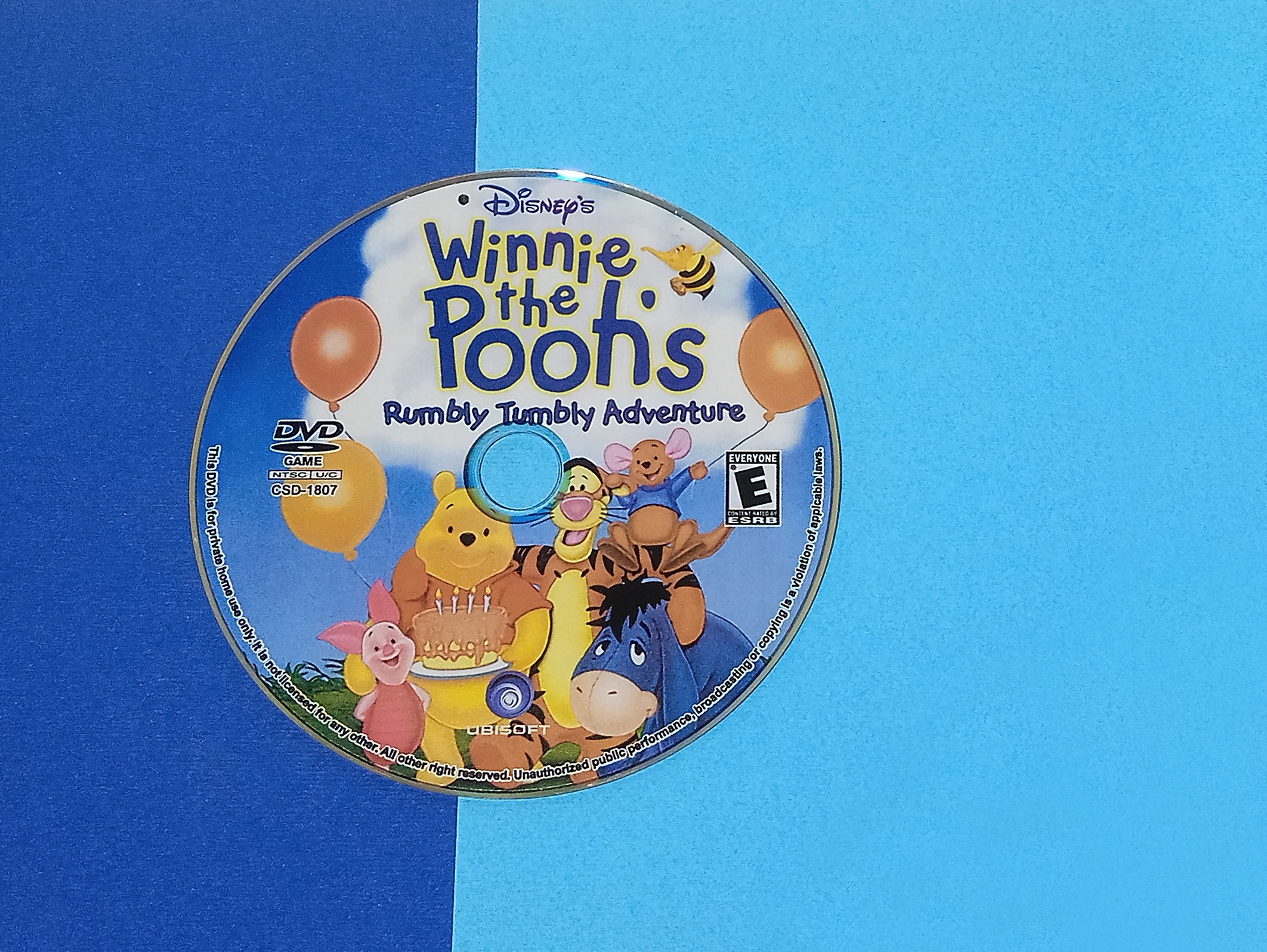 بازی PS2 Winie The Poohs پلی استیشن 2 مالزی
