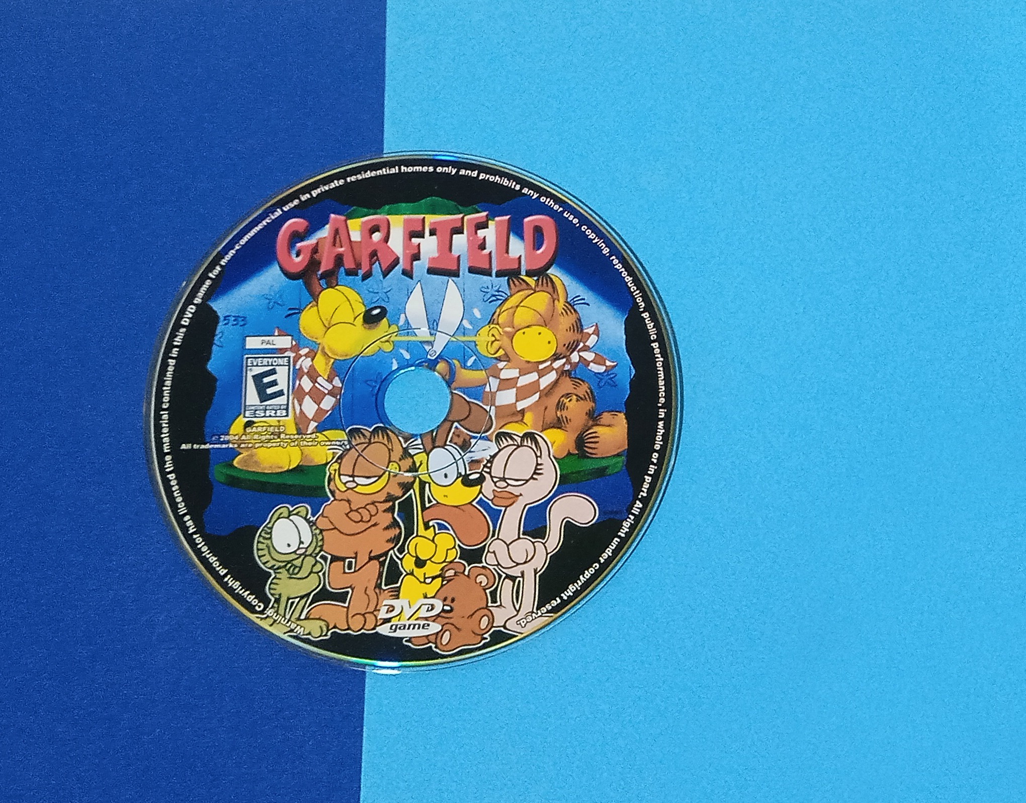 بازی PS2 Garfield پلی استیشن 2 مالزی