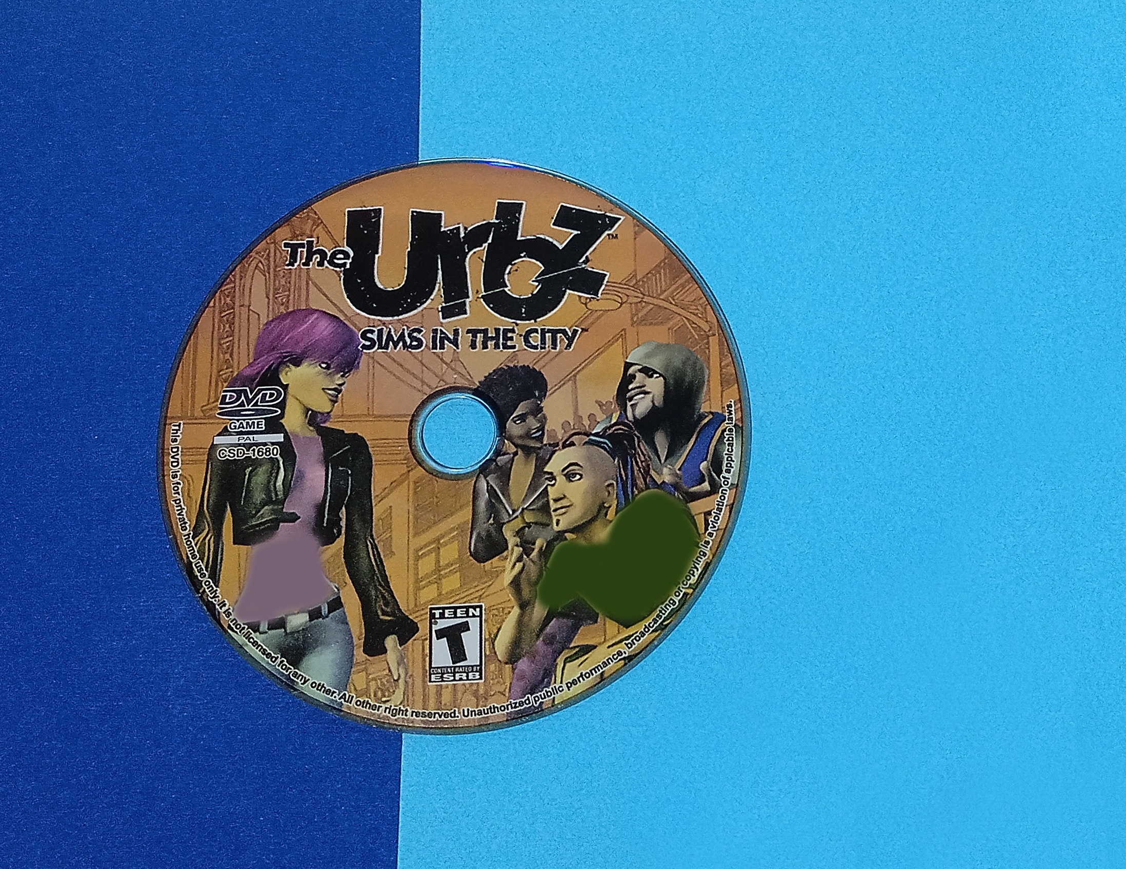 بازی PS2 The Urbz Sims in the City مالزی