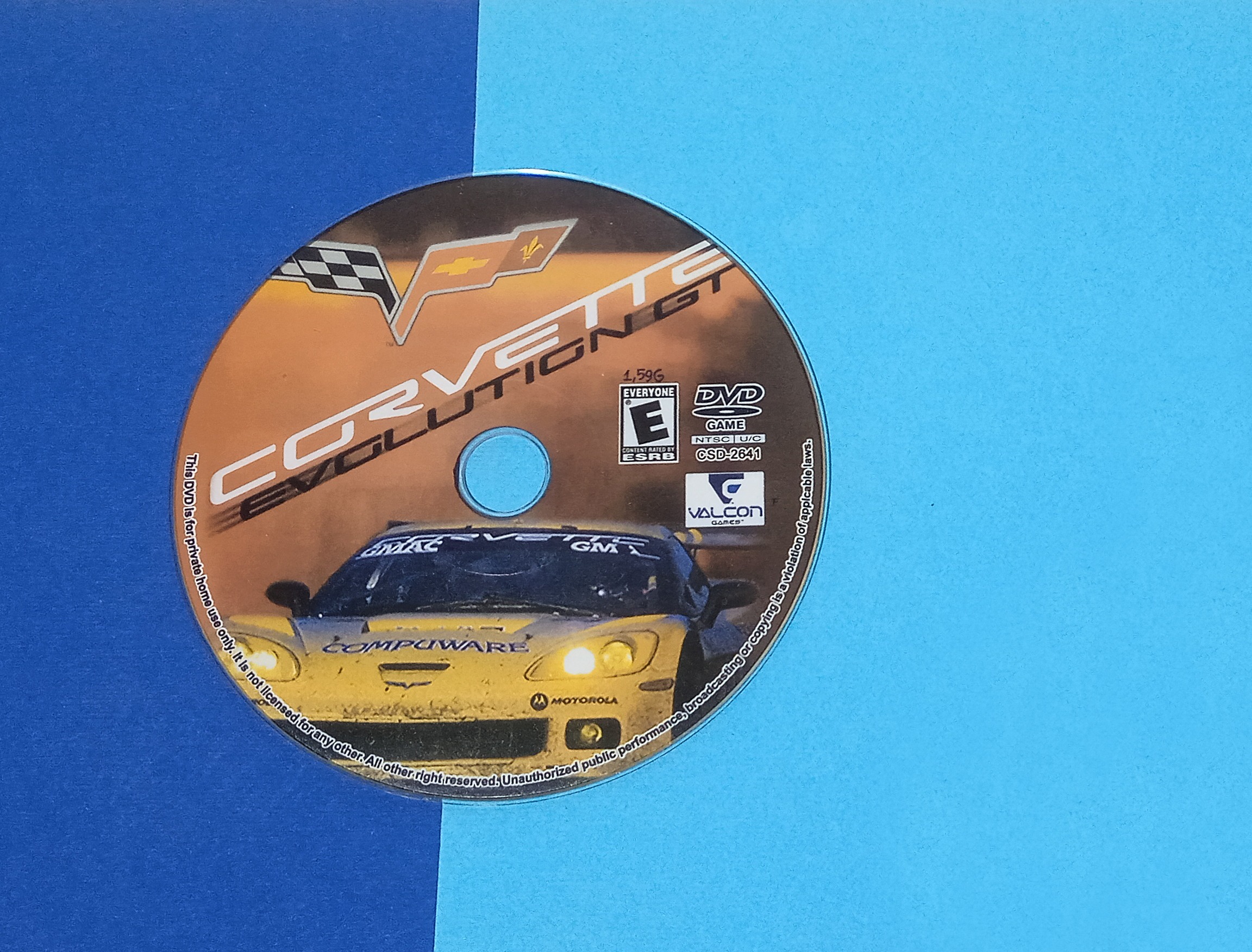 بازی PS2 Corvette Evolution GT مالزی