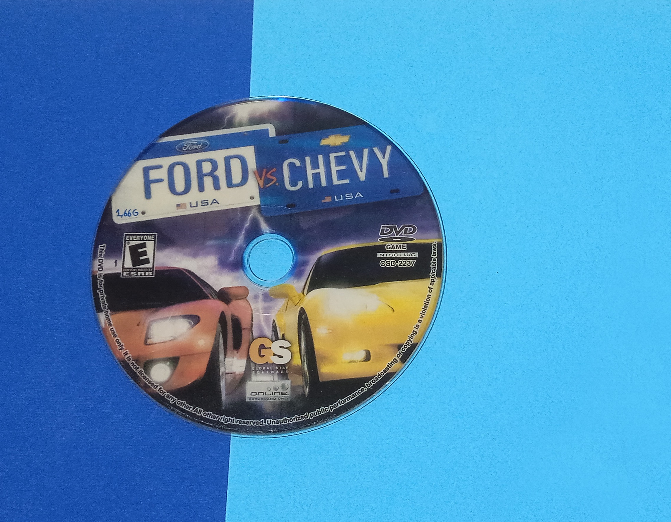 بازی PS2 Ford vs Chevy پلی استیشن 2 مالزی