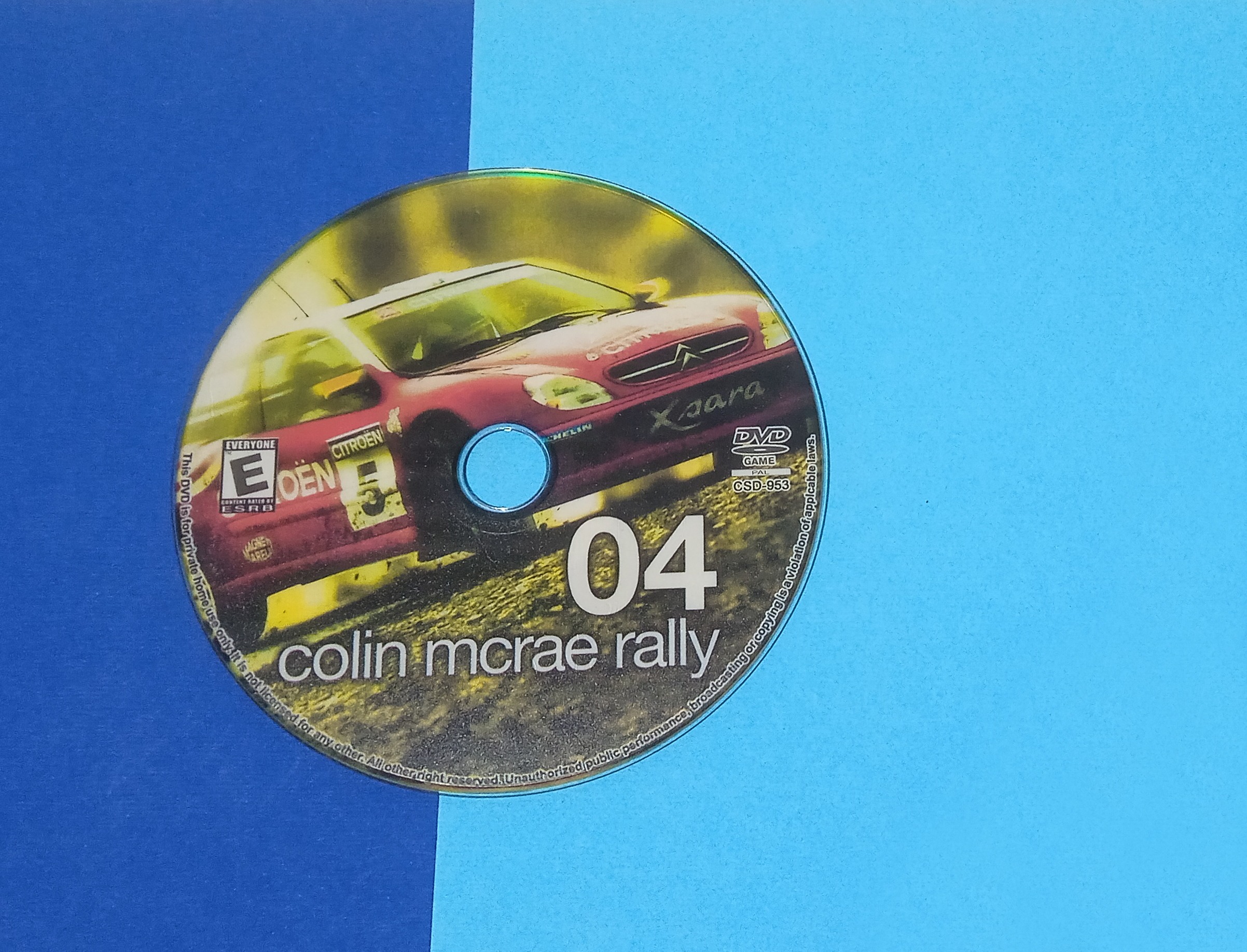 بازی PS2 Colin mcrae rally 04 مالزی