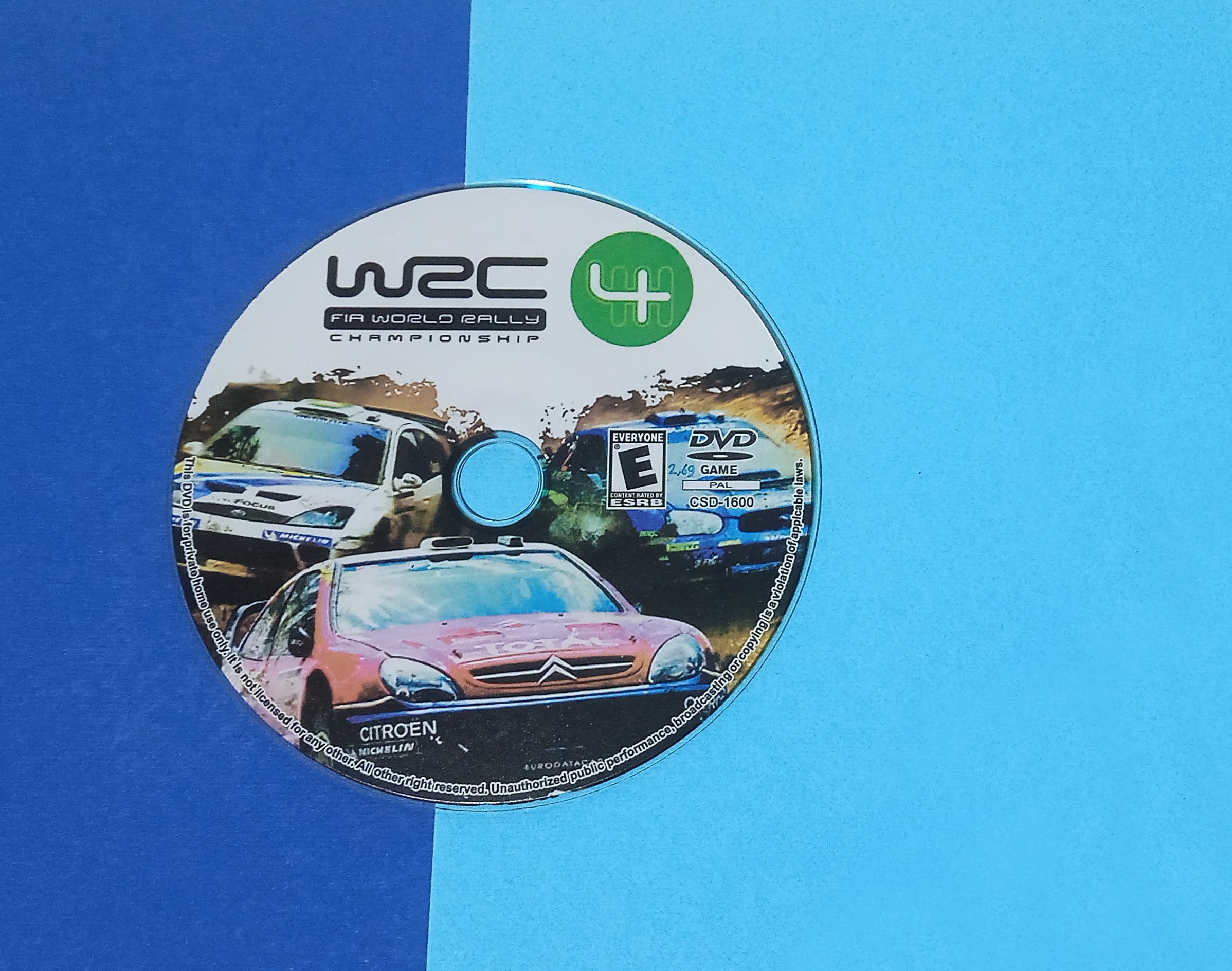 بازی PS2 WRC 4 پلی استیشن 2 مالزی
