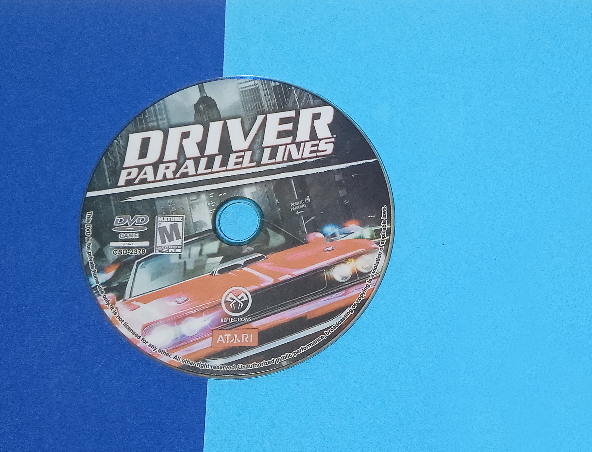بازی PS2 Driver Parallel Lines پلی استیشن 2 مالزی