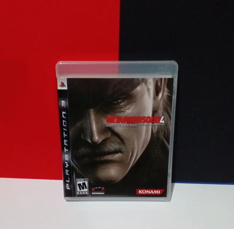 Boite console PS3 Metal Gear solid 4 (collector) - Consoles
