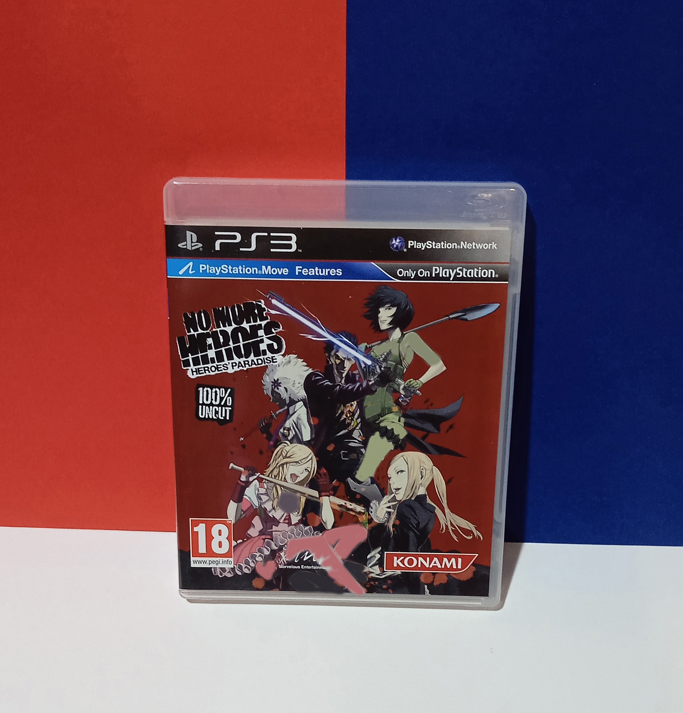 بازی PS3 No More Heroes اورجینال در حد اکبند