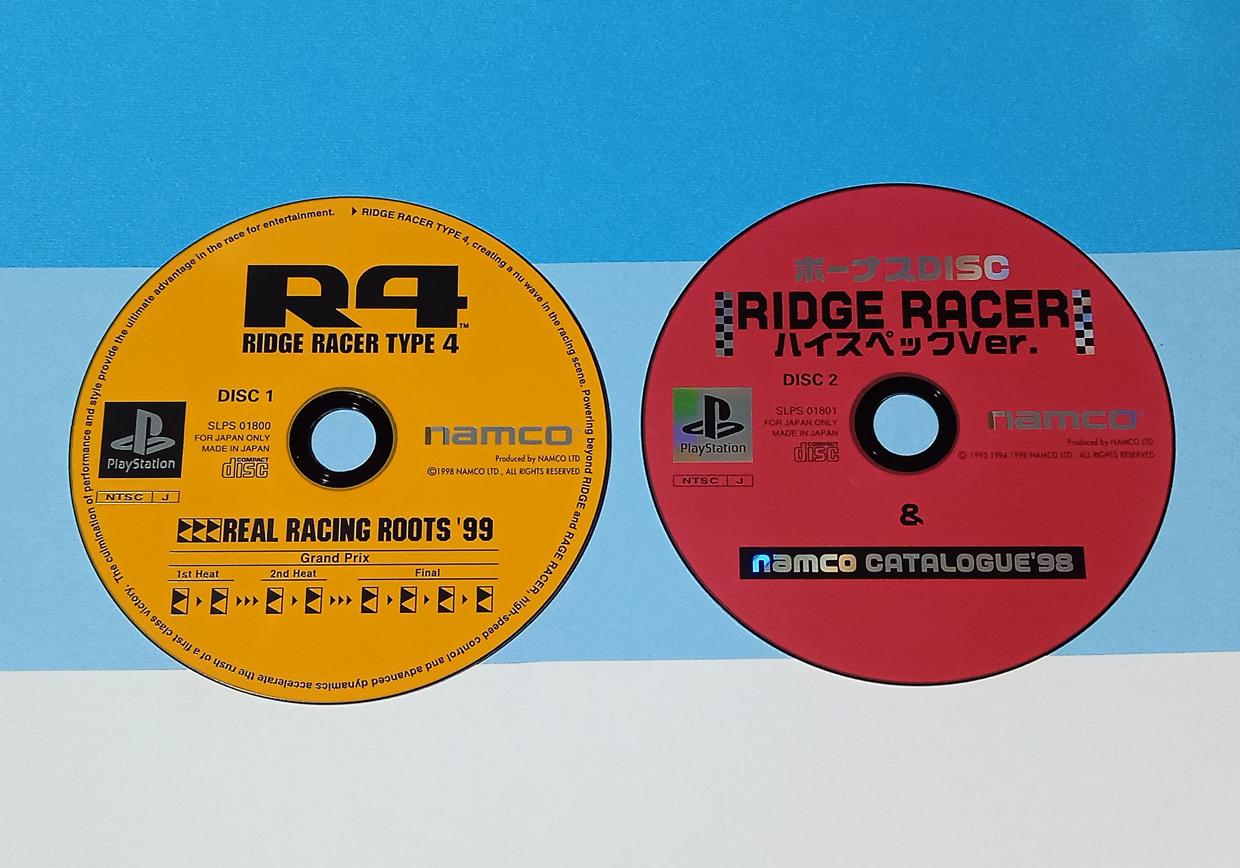 بازی PS1 Ridge Racer Type 4 اورجینال ریج ریسر