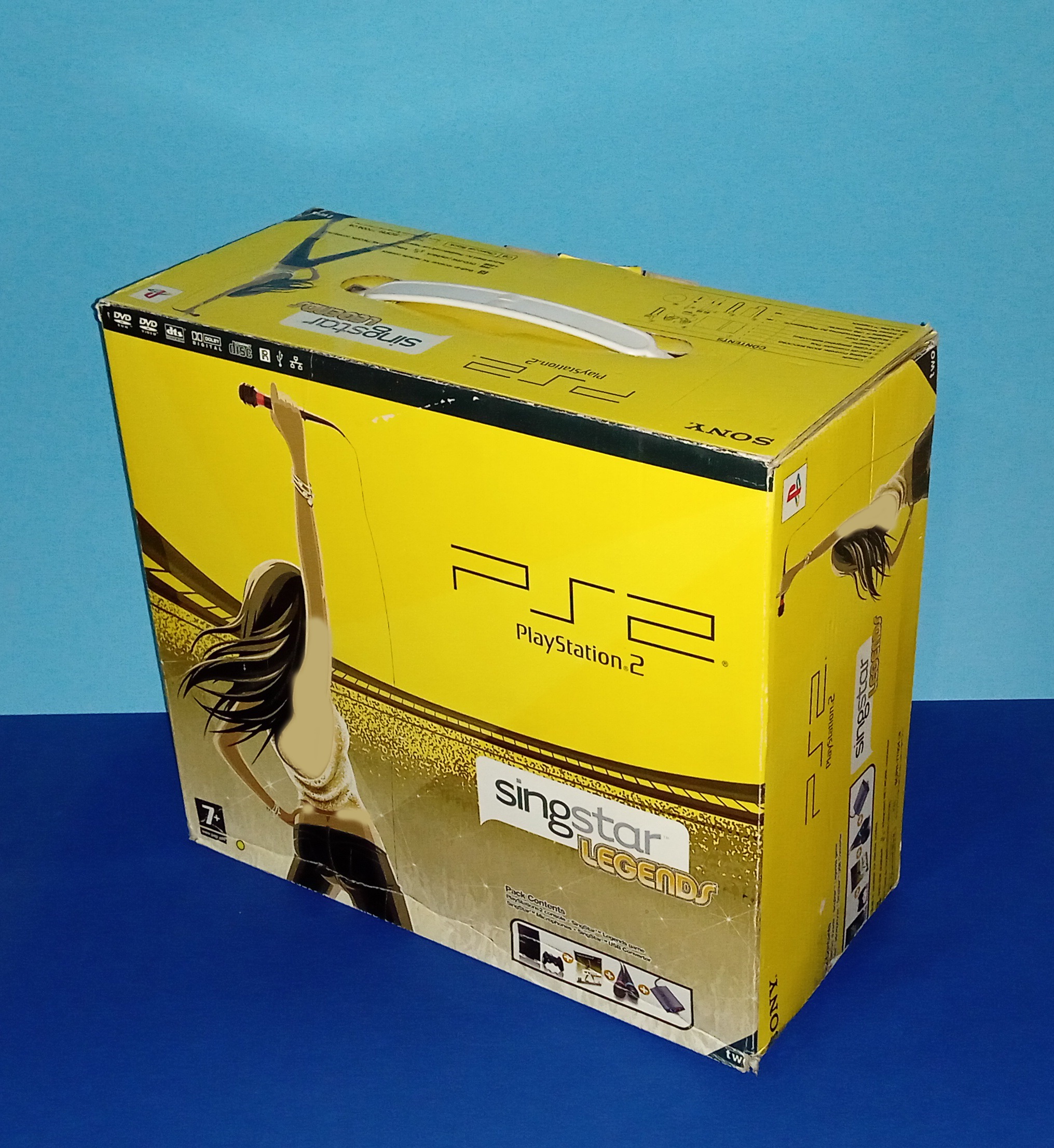کارتن خالی PS2 پلی استیشن 2 اورجینال